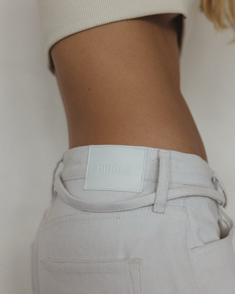 Bull Denim in Oyster