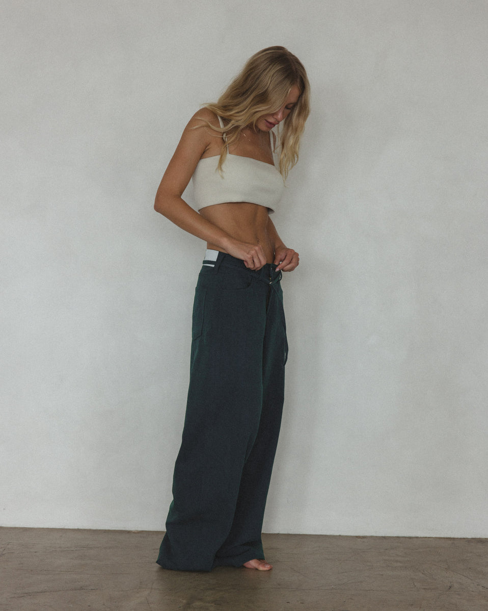 Bull Denim in Emerald