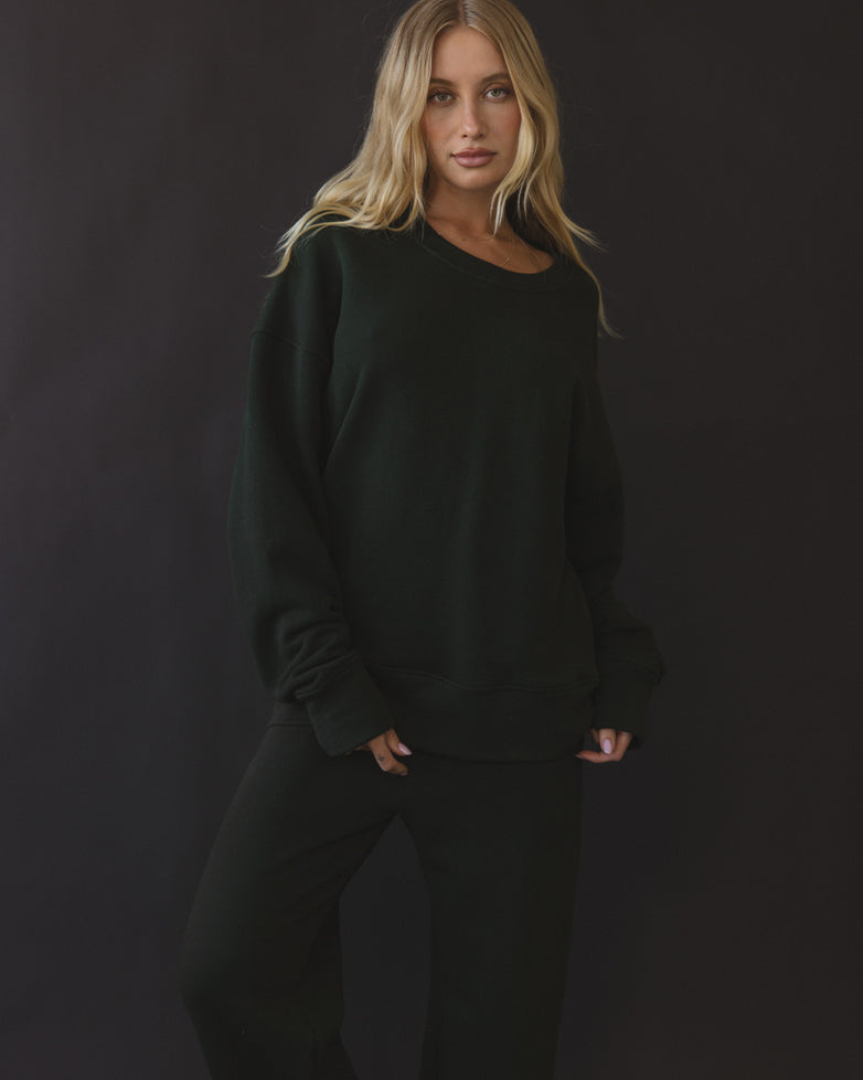 Crewneck in Forest