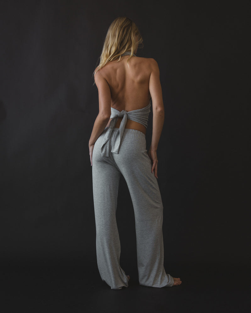 Pant in Heather Grey