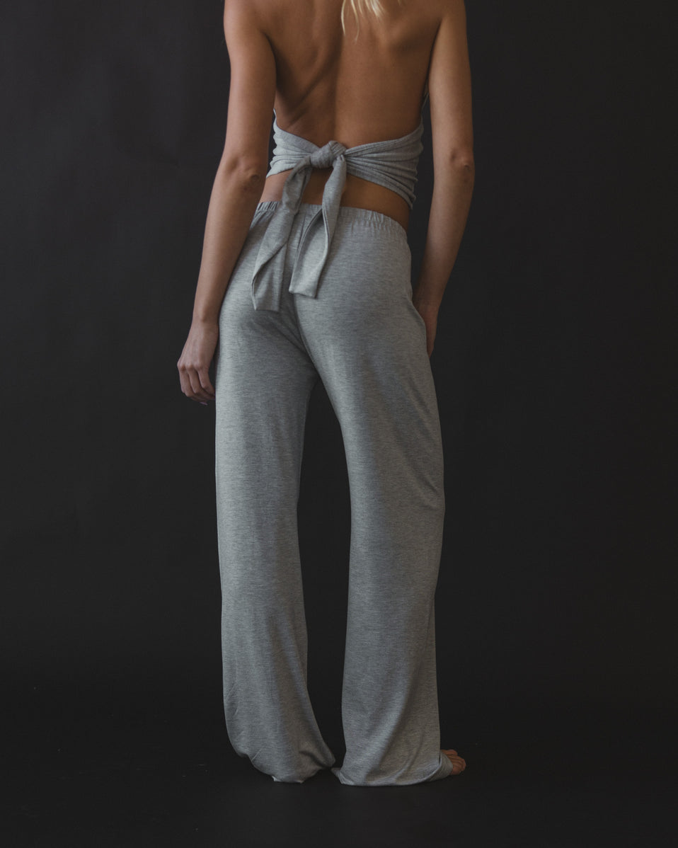 Pant in Heather Grey