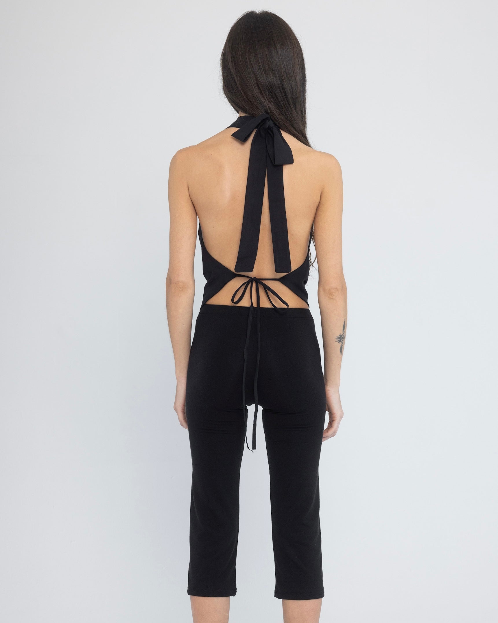 Tie Top in Black