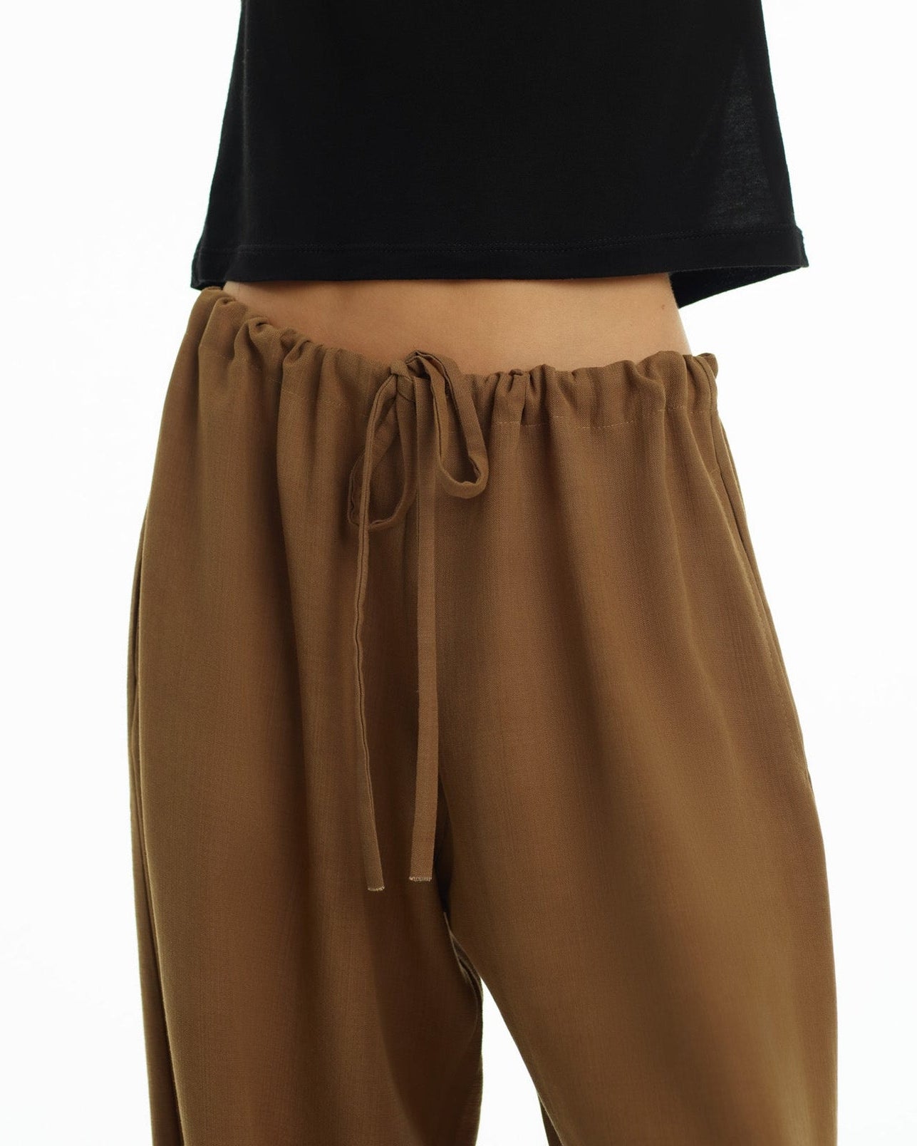 Pant in Tobacco