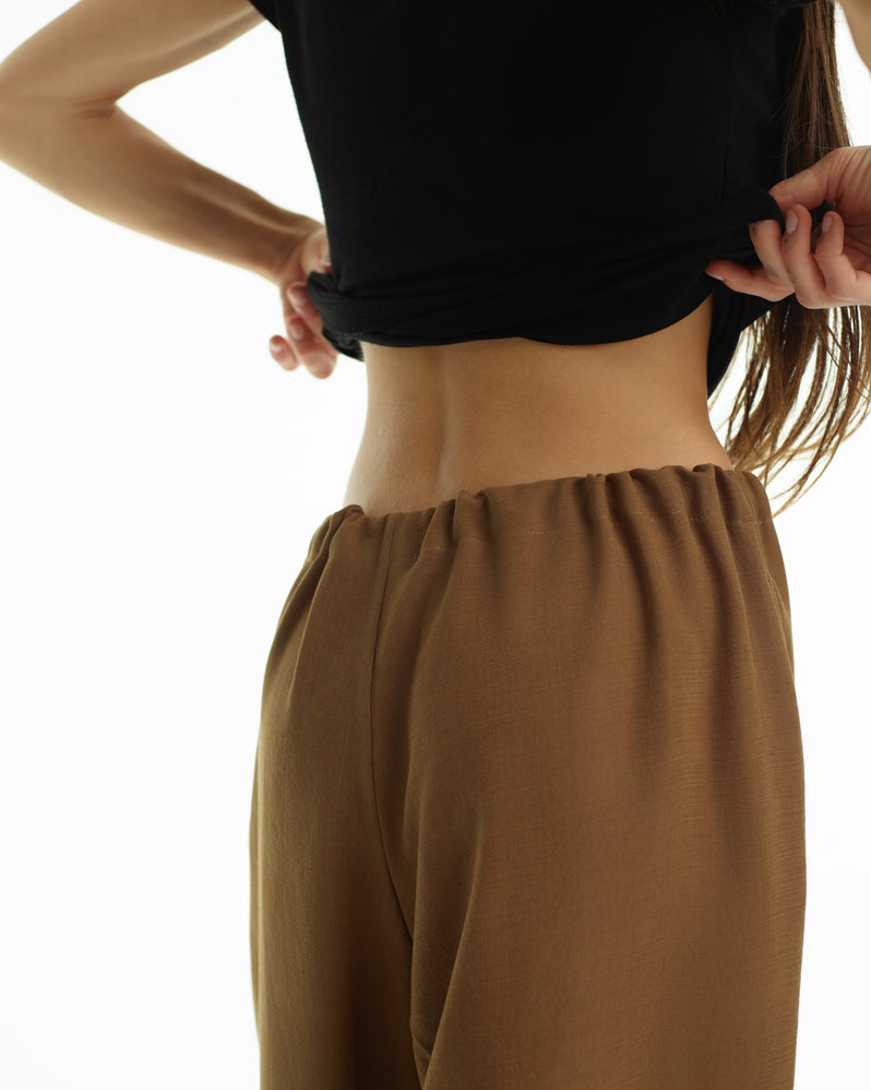 Pant in Tobacco