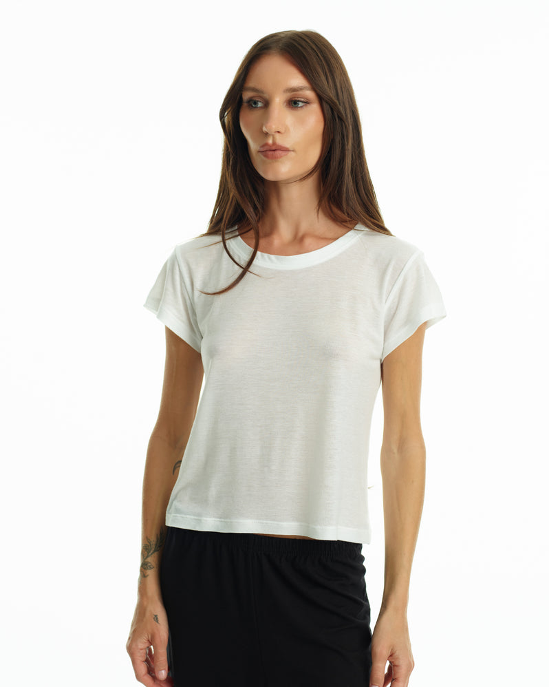 Tee in White