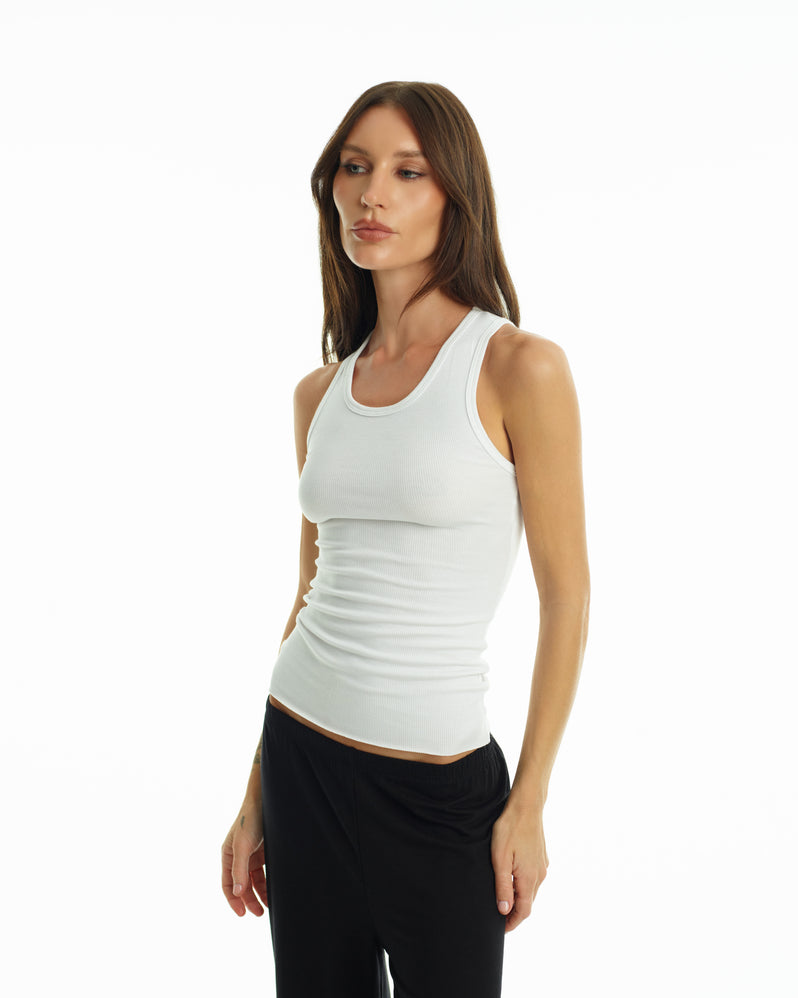 Tank in White
