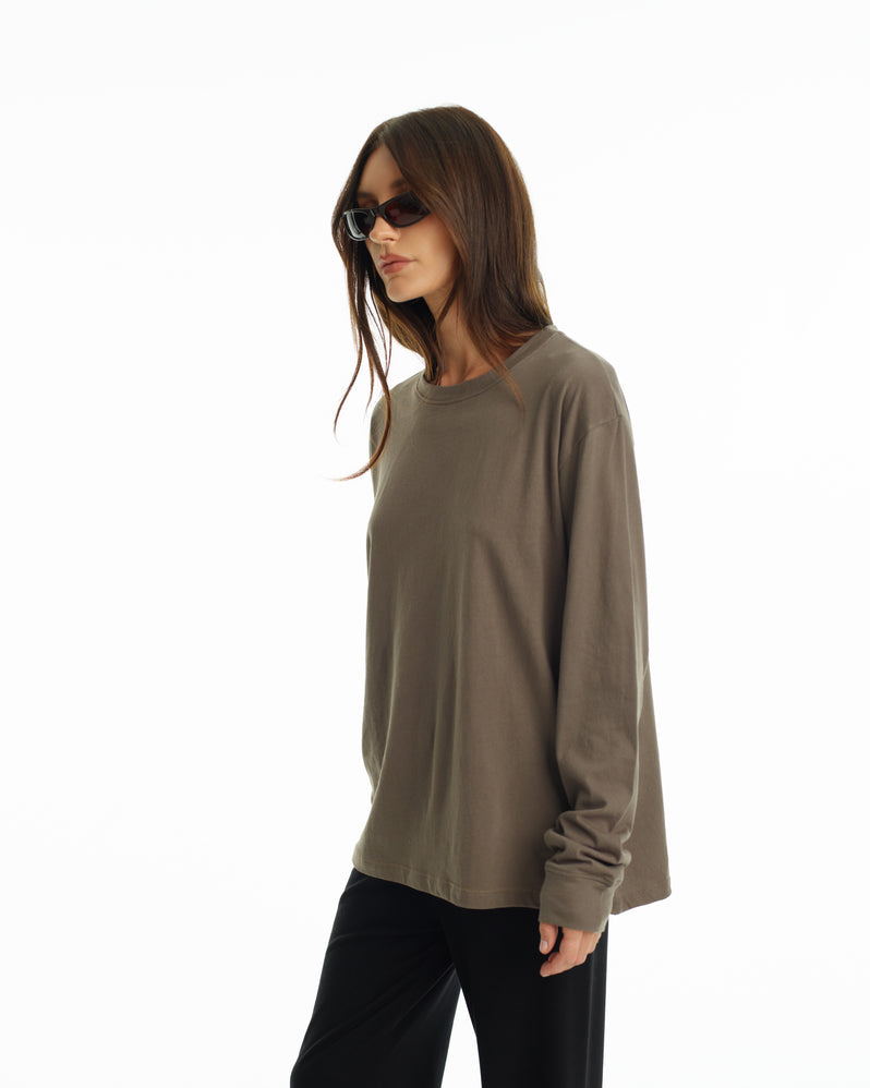 Long Sleeve in Clay