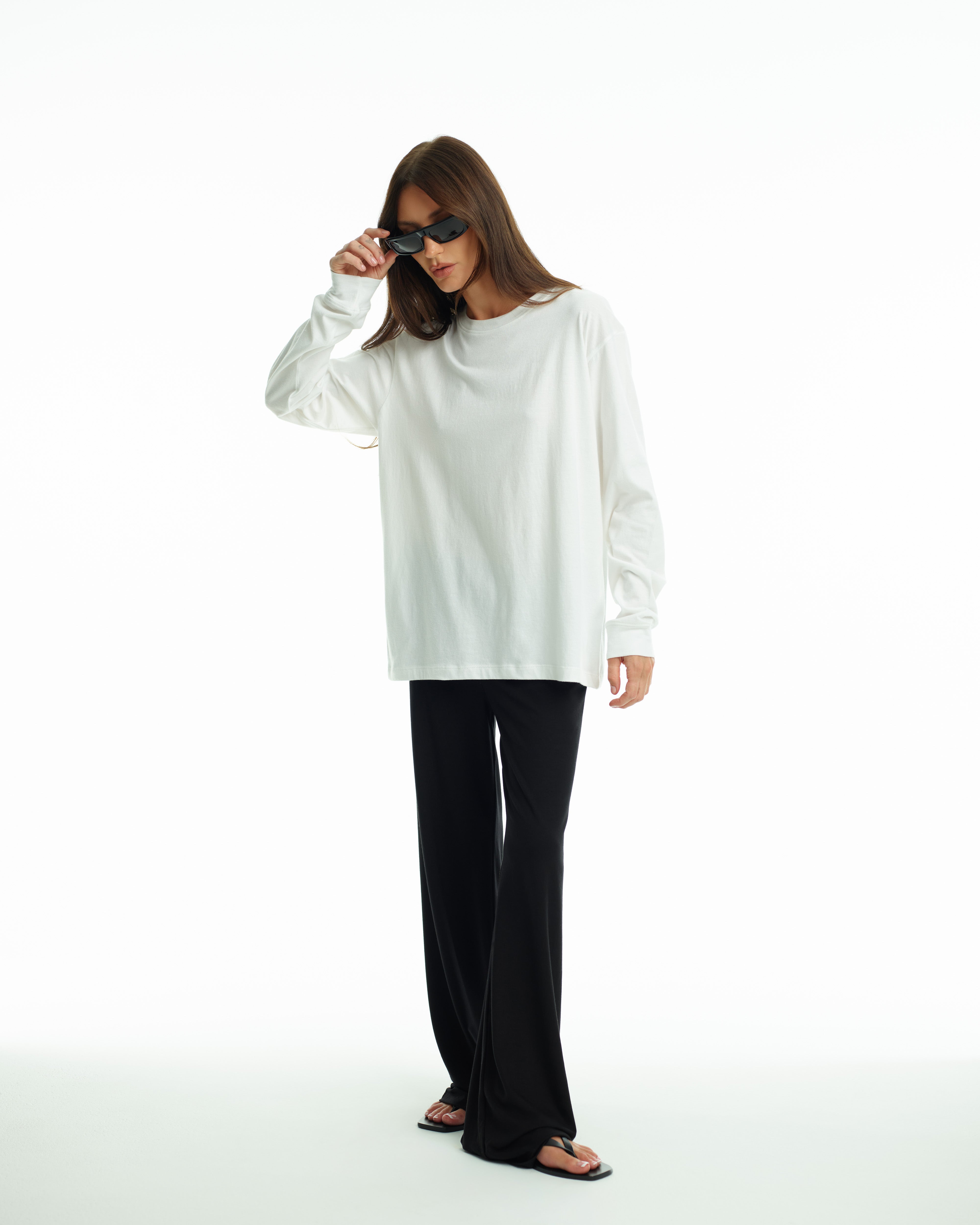 Long Sleeve in White