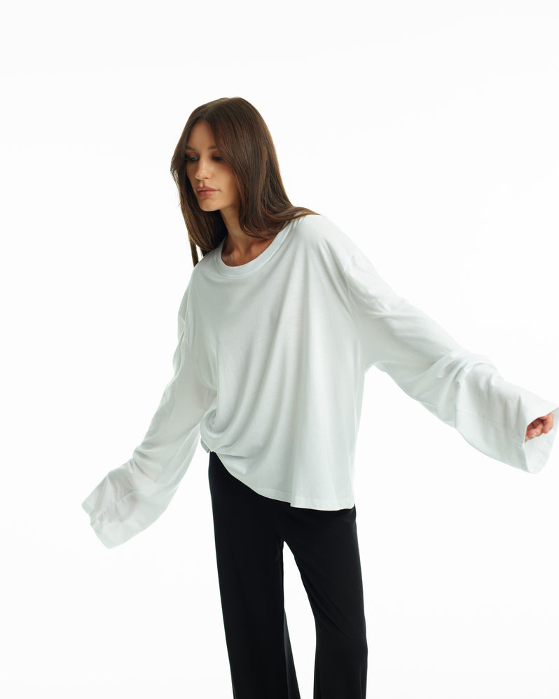 Long Sleeve in White