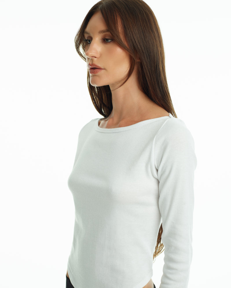 Long Sleeve in White