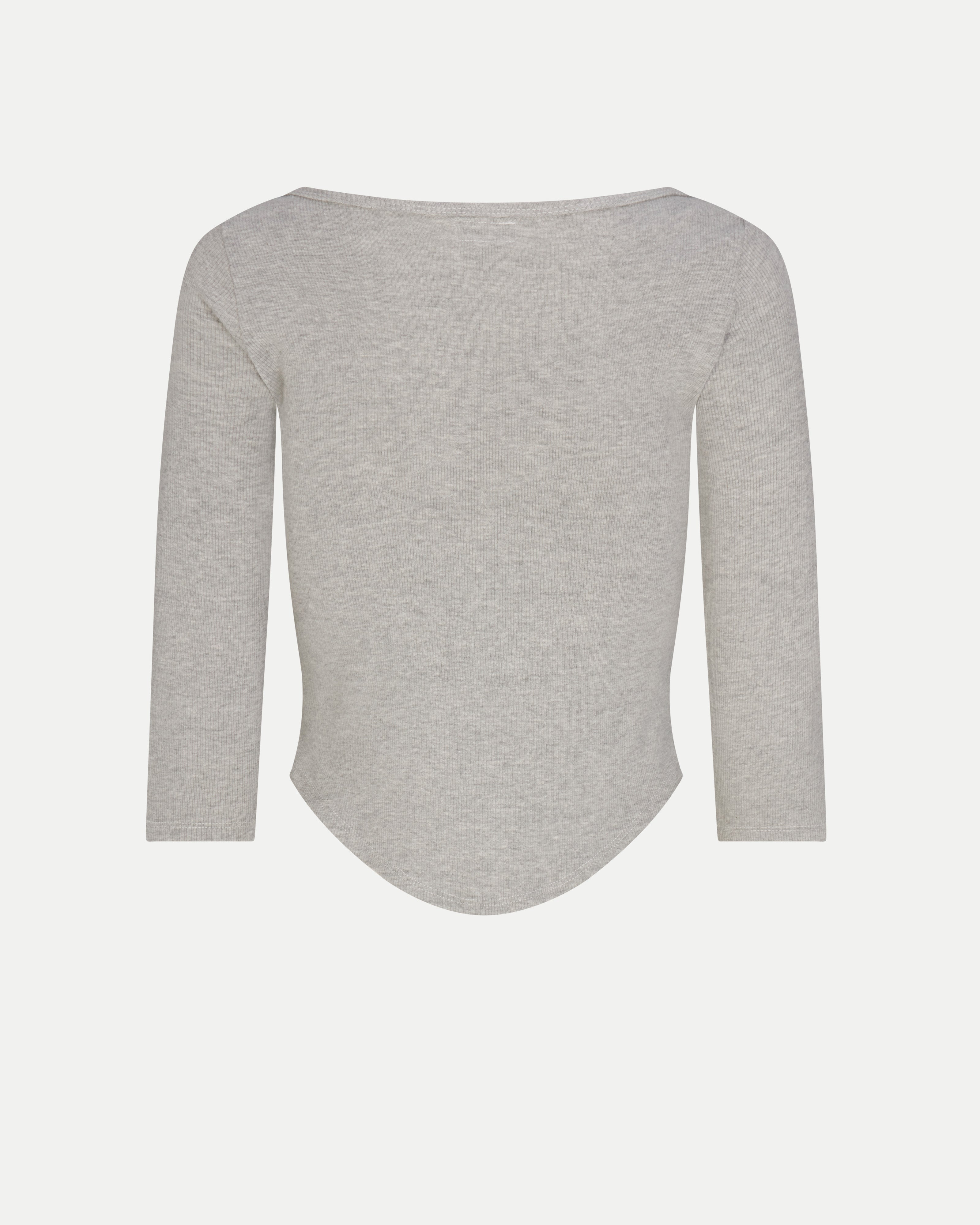 Long Sleeve in Heather Grey