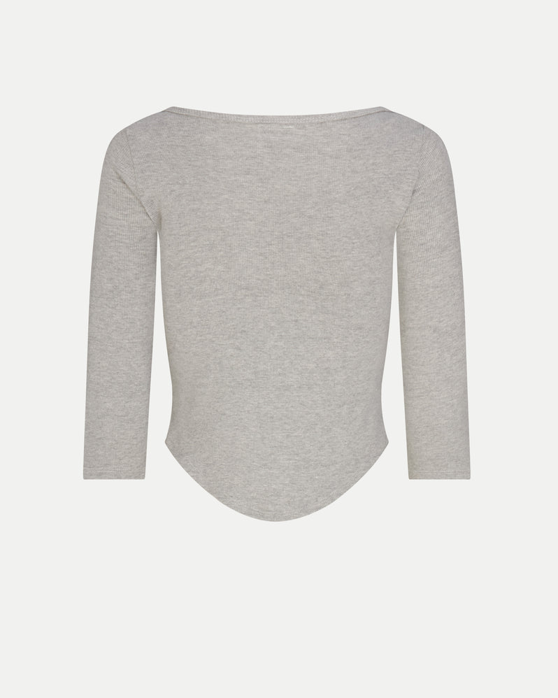 Long Sleeve in Heather Grey