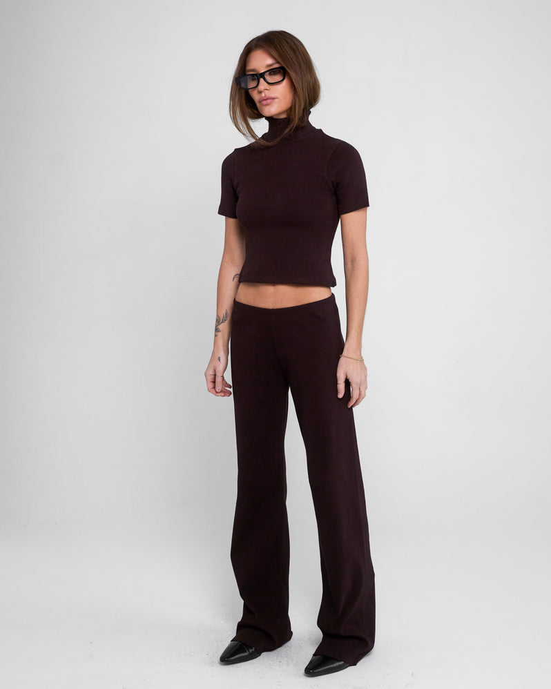 Pant in Espresso