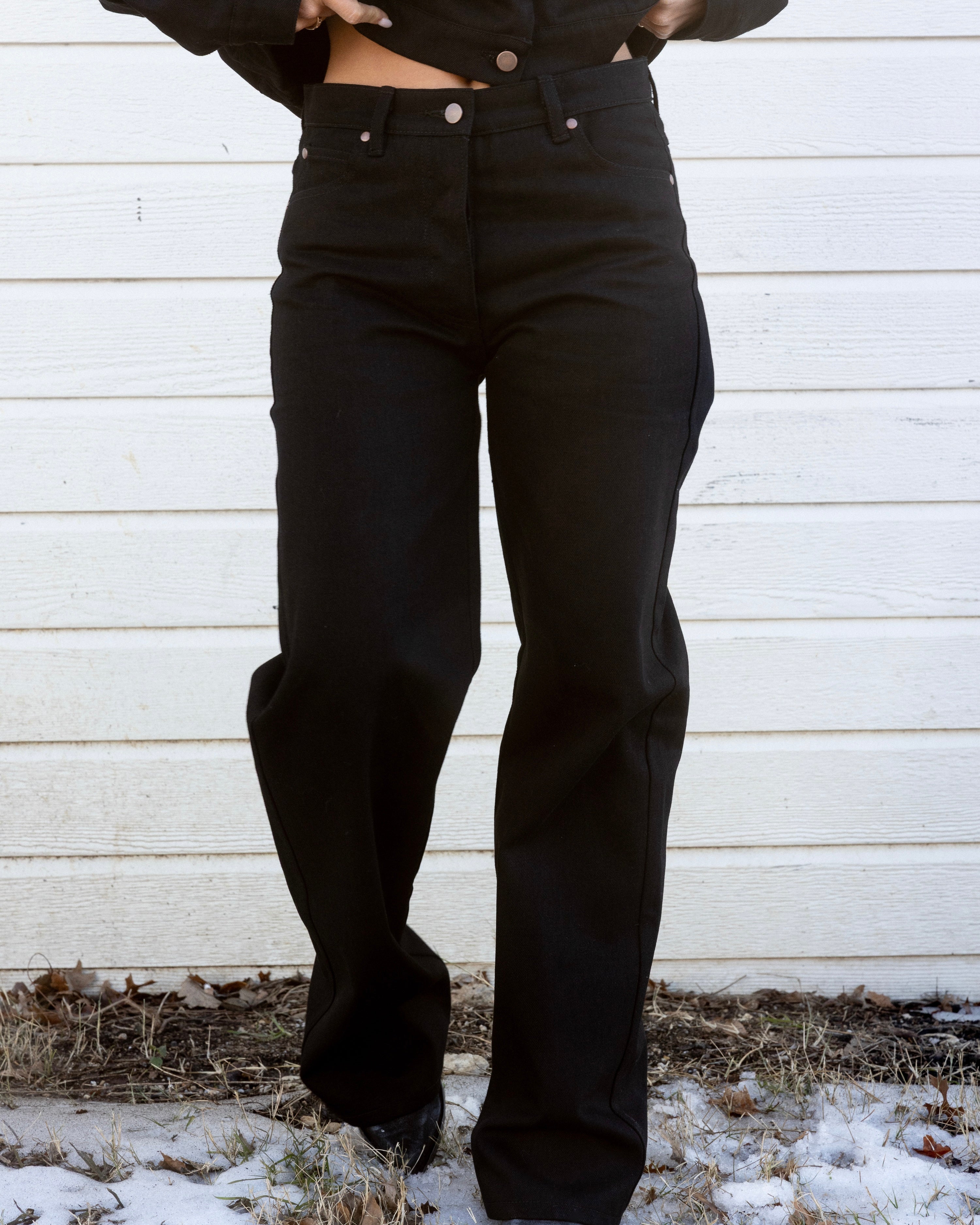 Jean in Black Denim