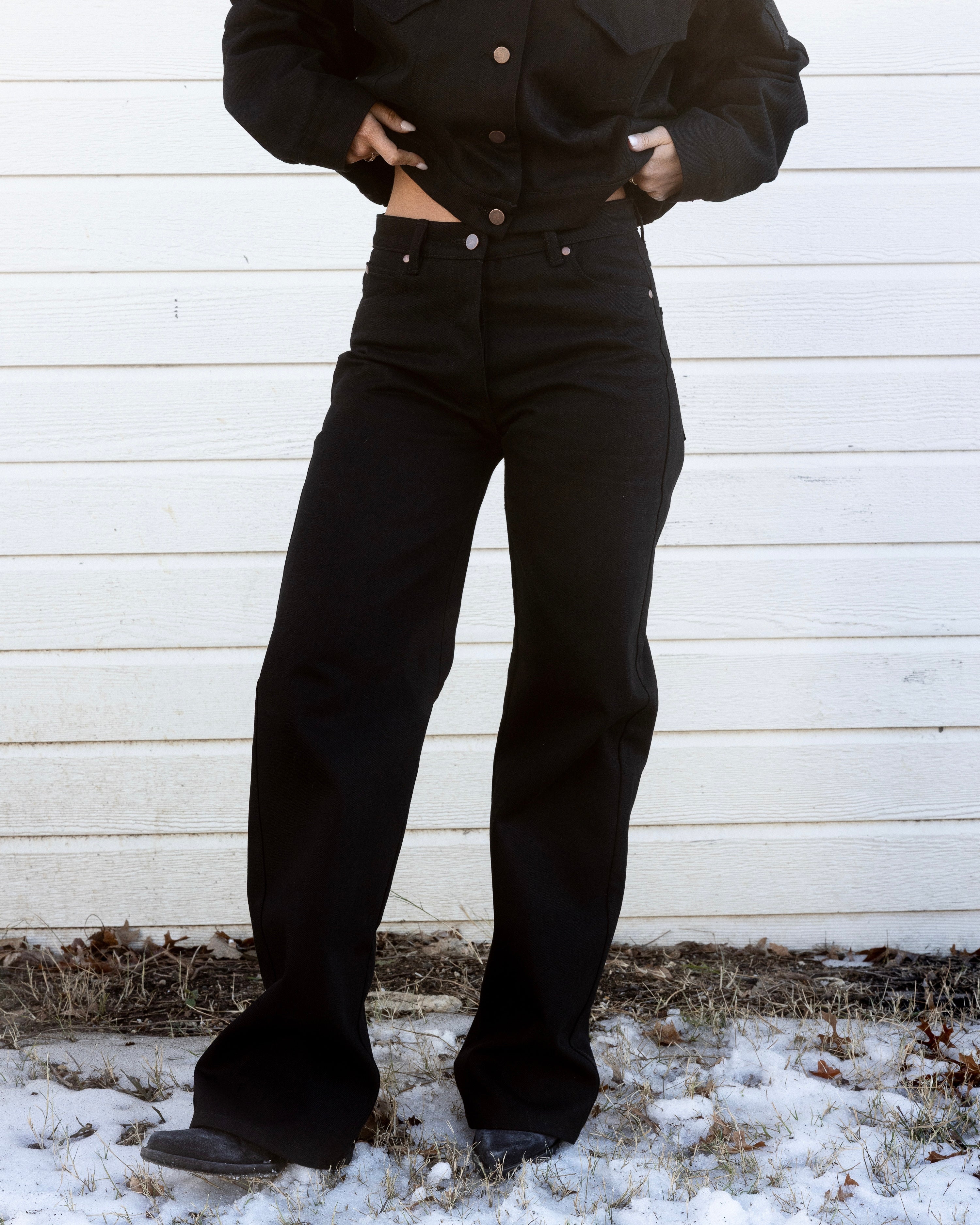 Jean in Black Denim