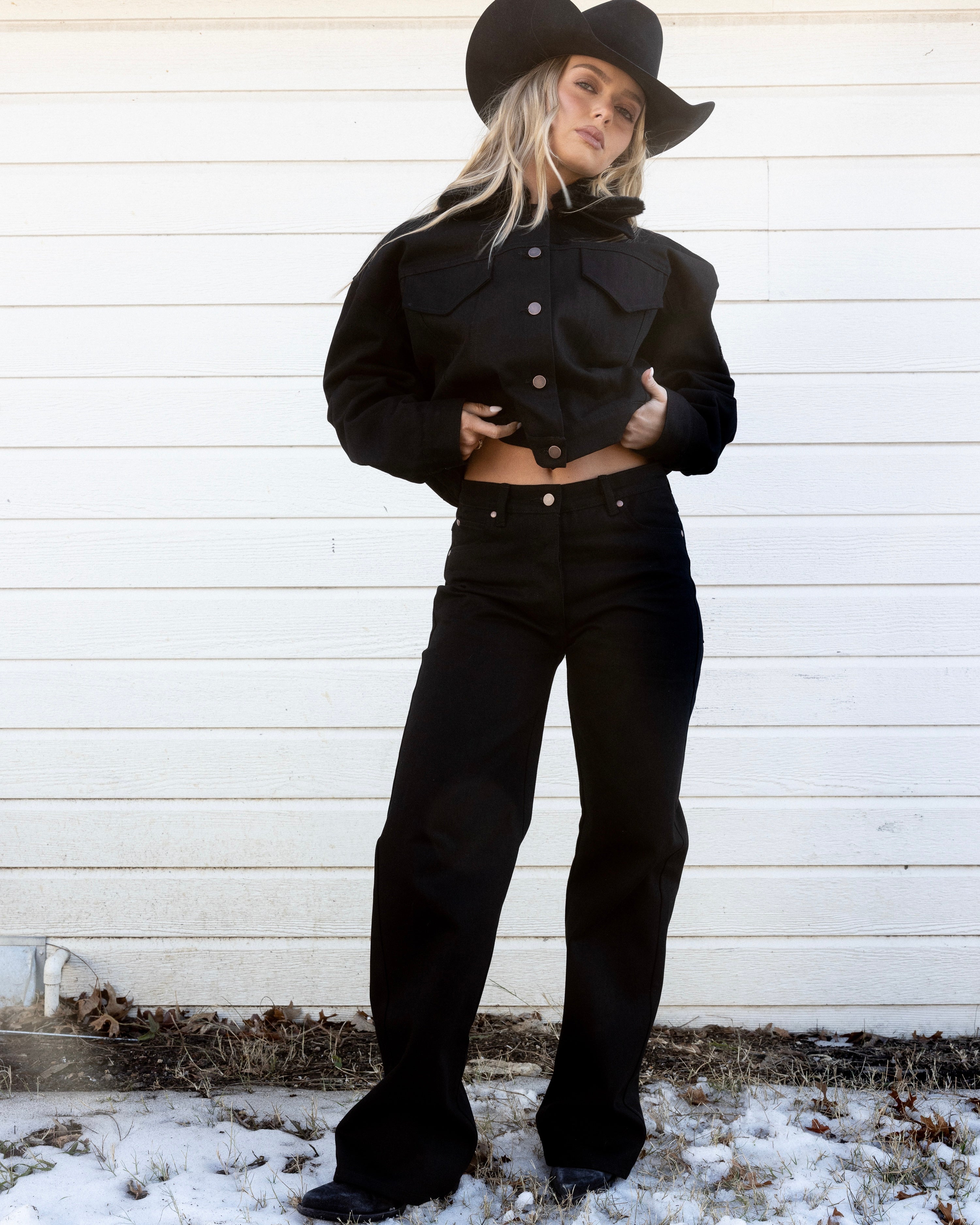 Jean in Black Denim