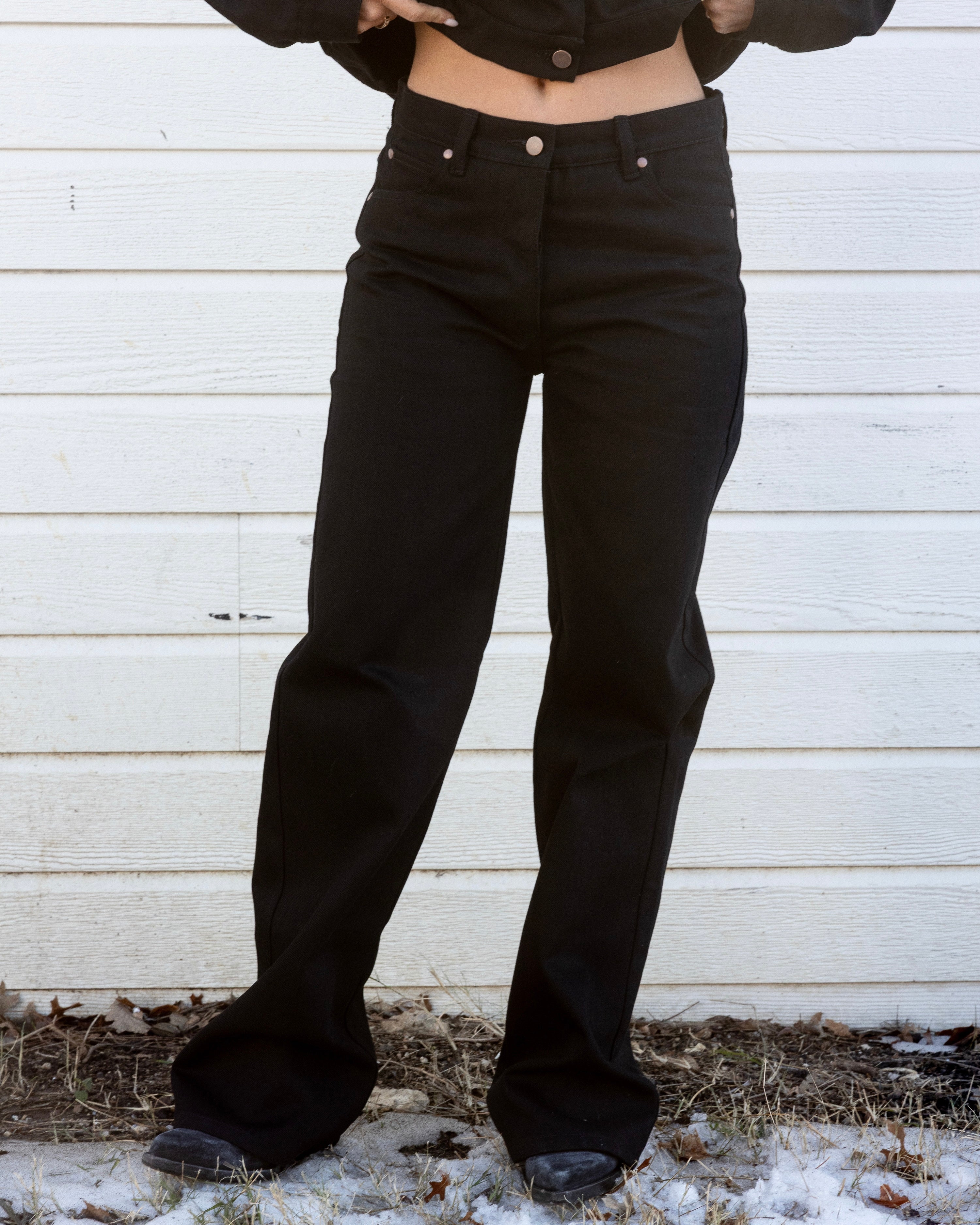 Jean in Black Denim