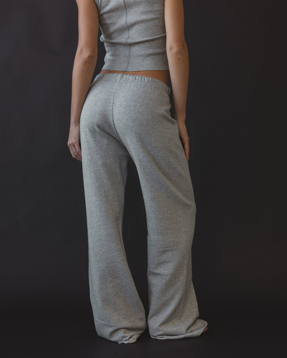 Pant in Heather Grey