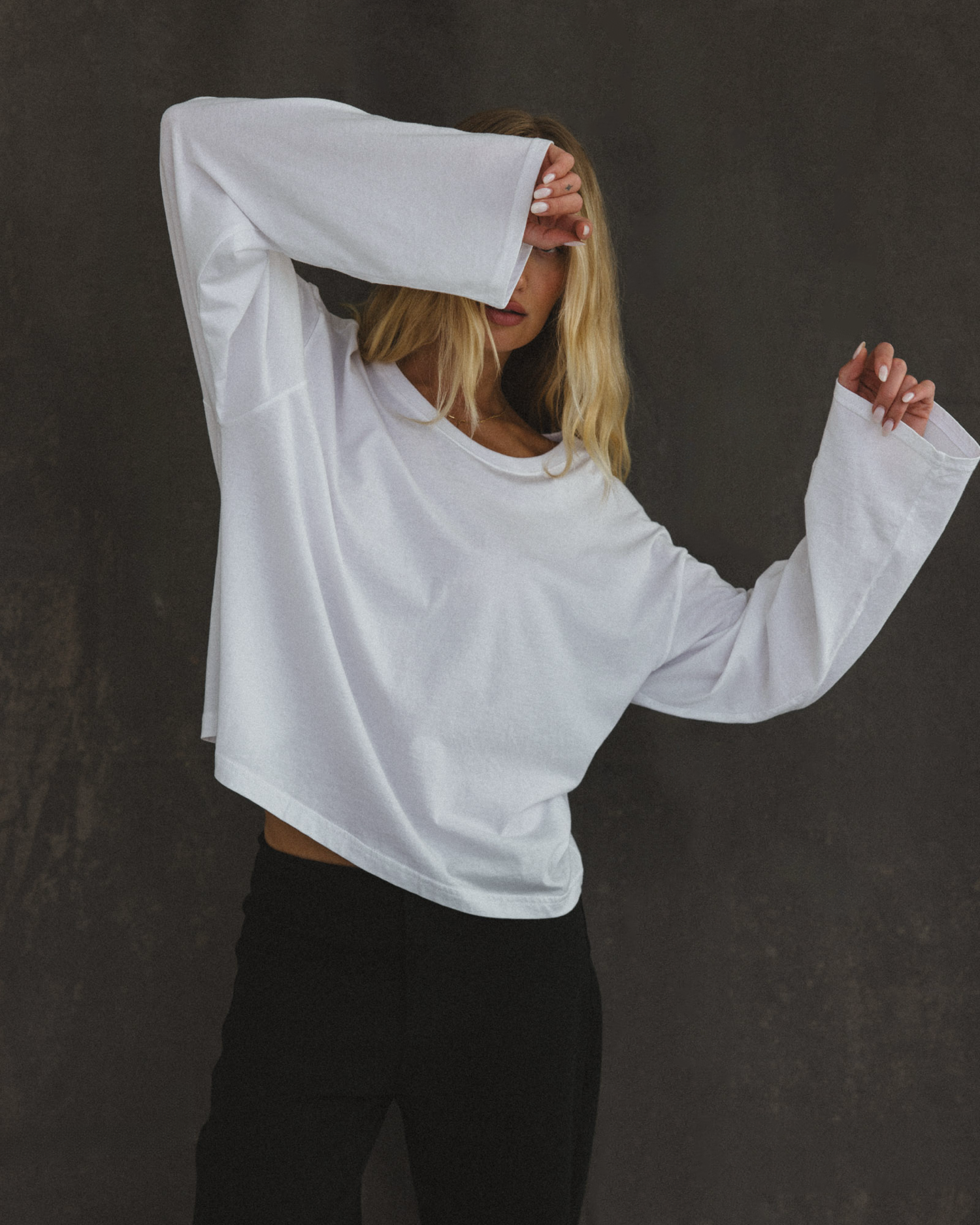 Long Sleeve in White
