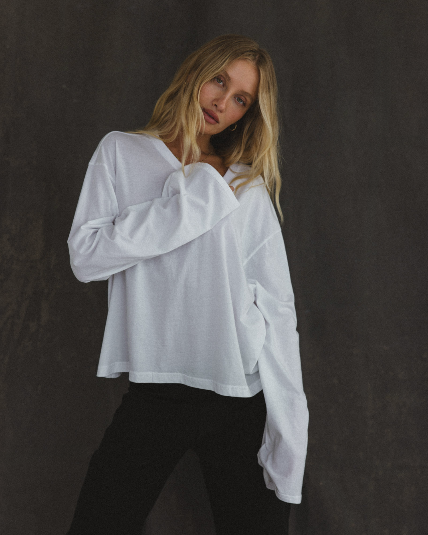 Long Sleeve in White