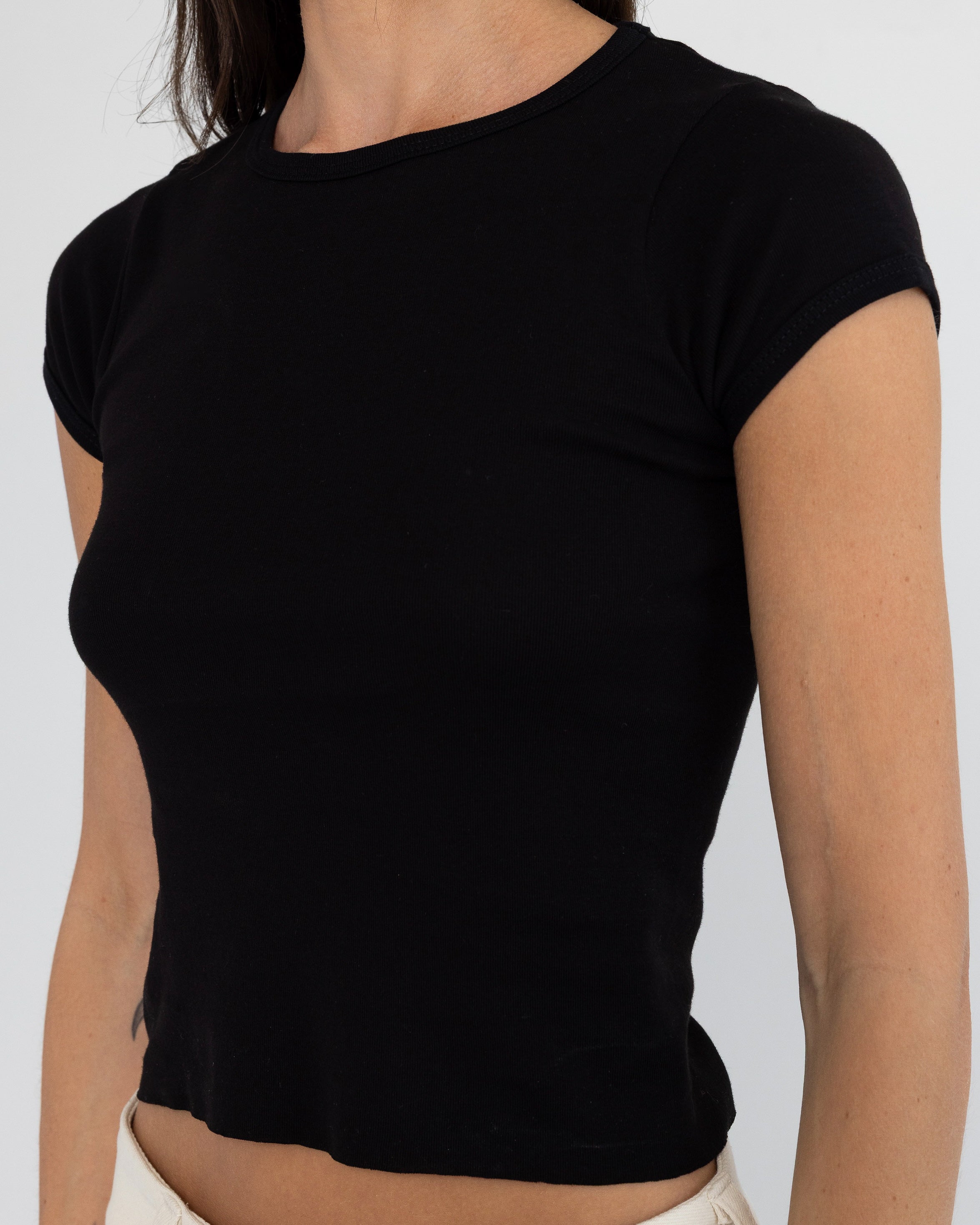 Baby Tee in Black