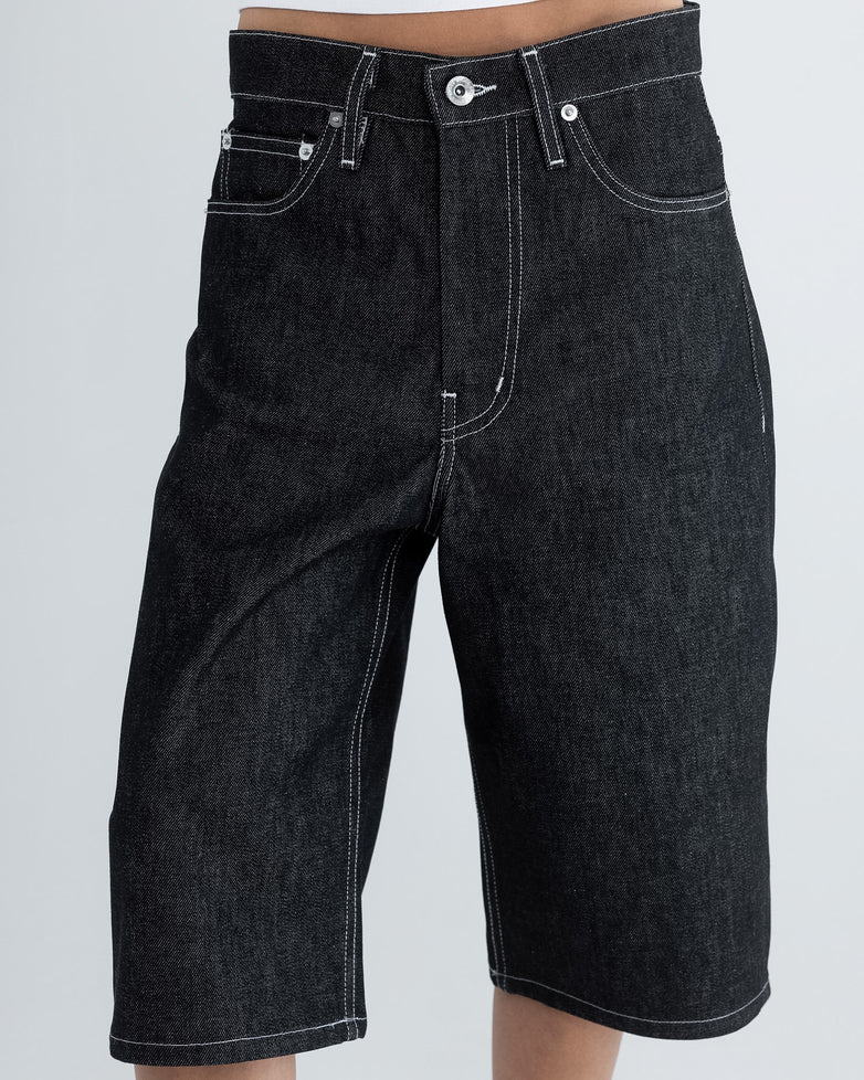 Short in Dark Denim