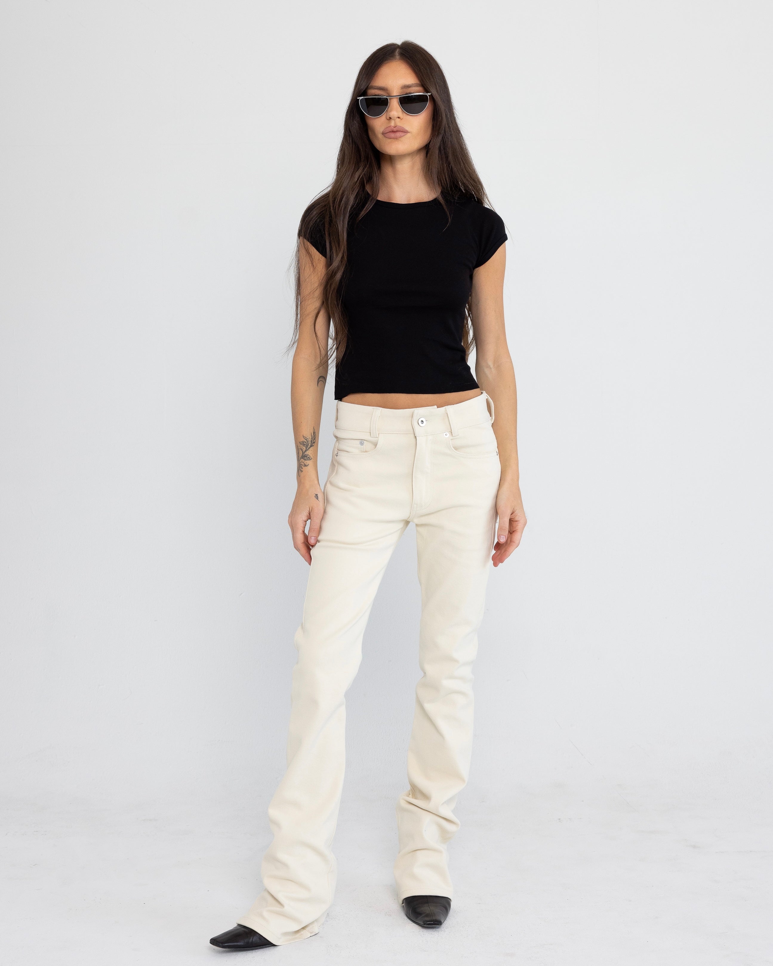 Jean in Creme