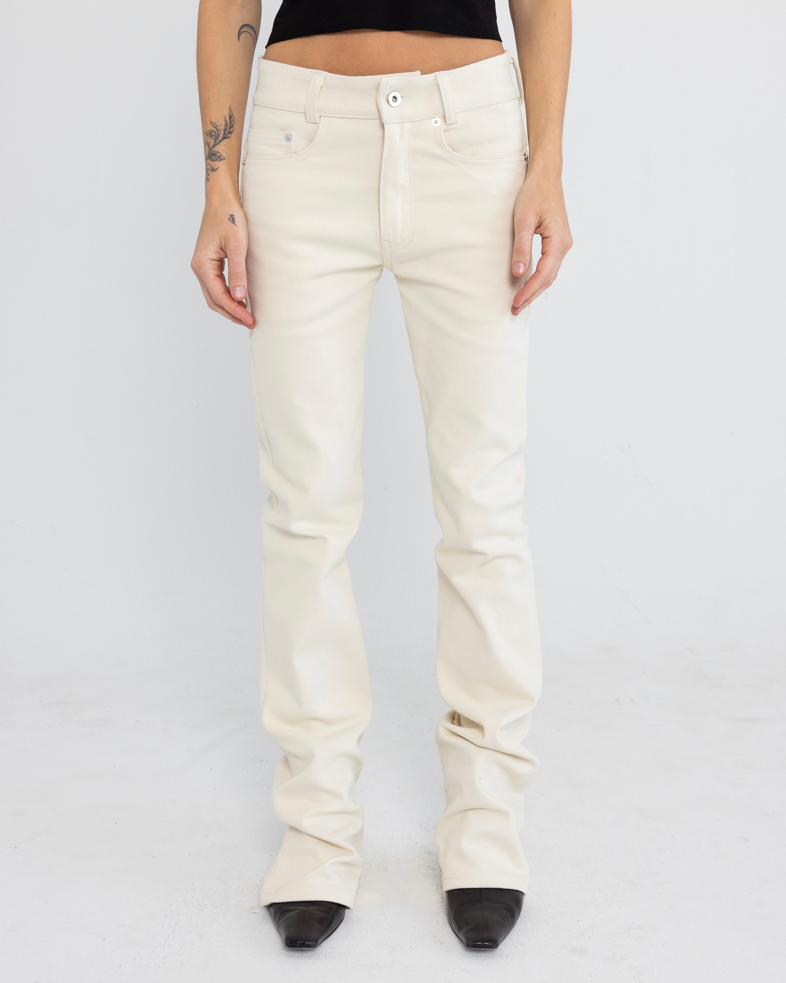 Jean in Creme
