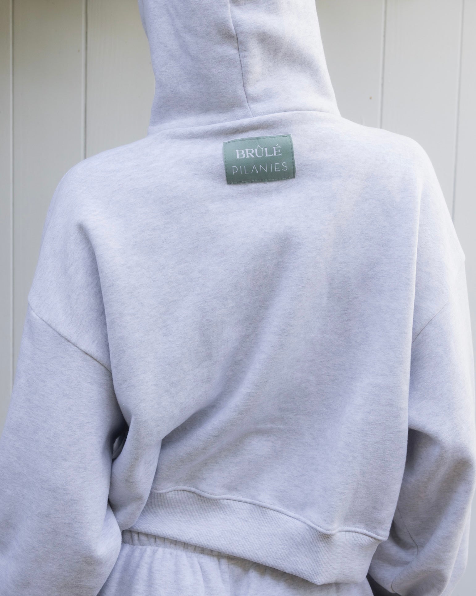 Hoodie in Heather Grey