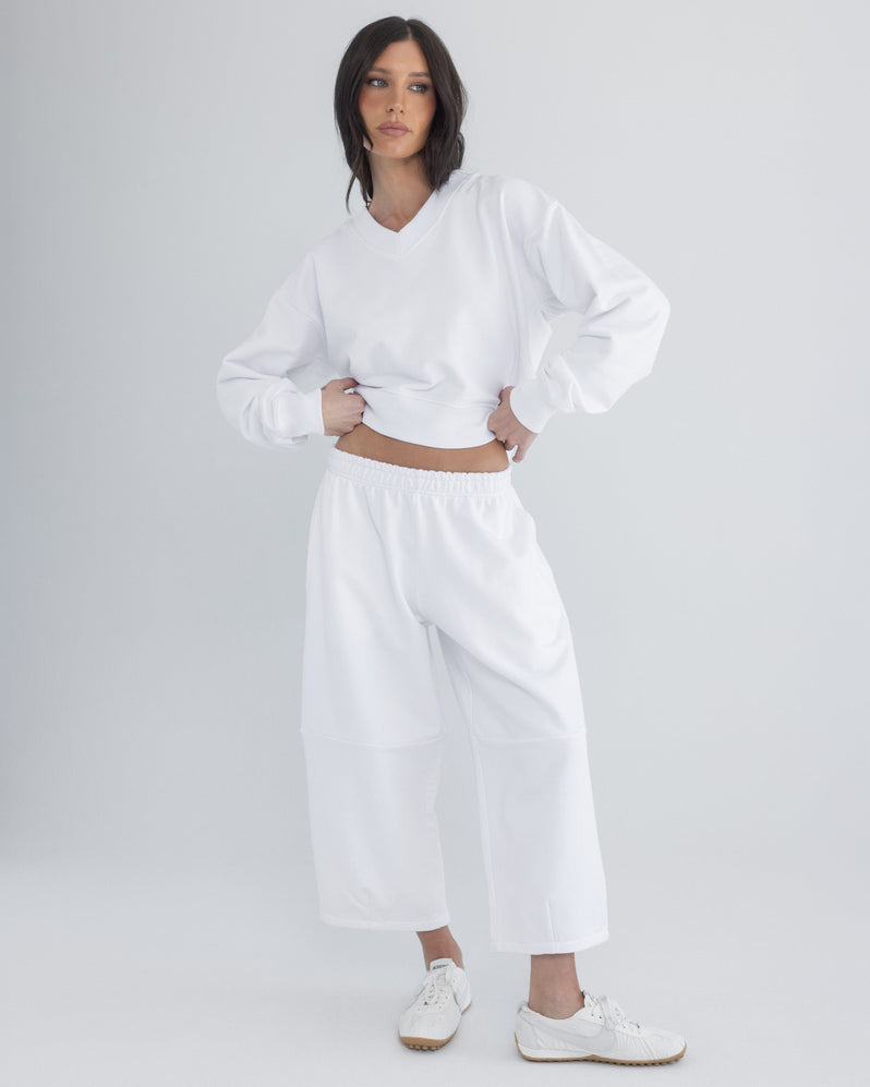 Pant in White