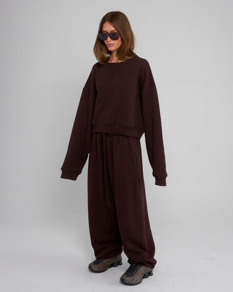 Crewneck in Espresso