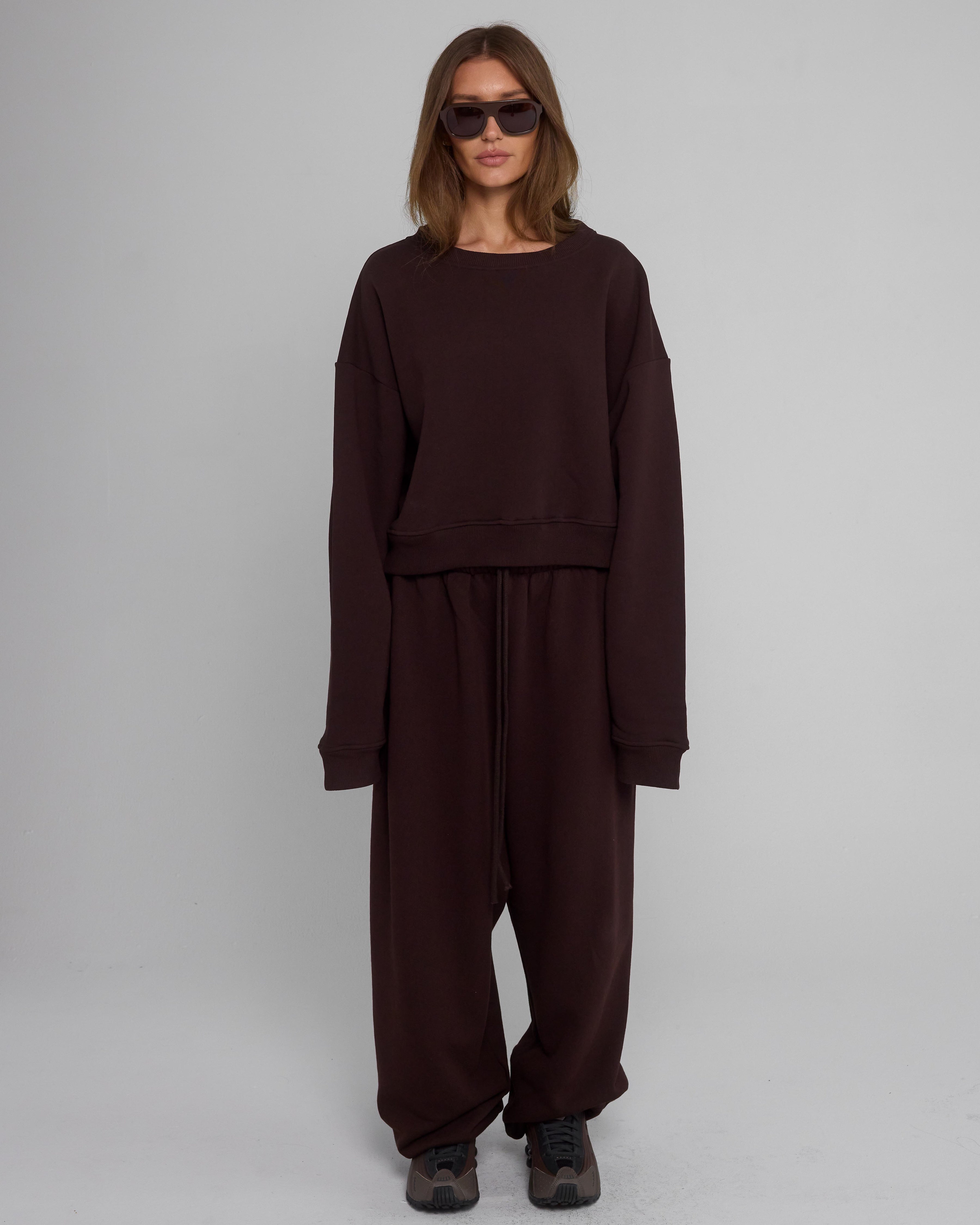 Crewneck in Espresso