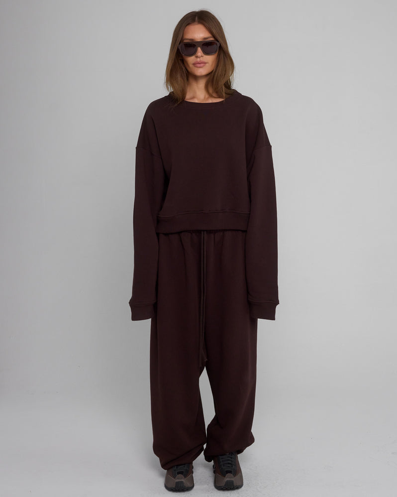 Crewneck in Espresso