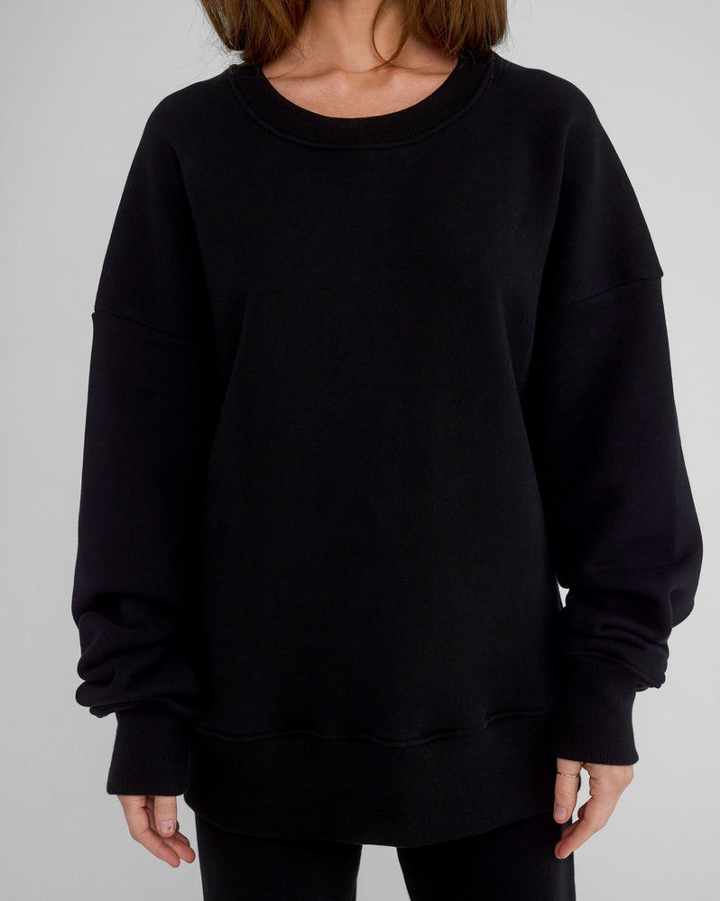 Crewneck in Black