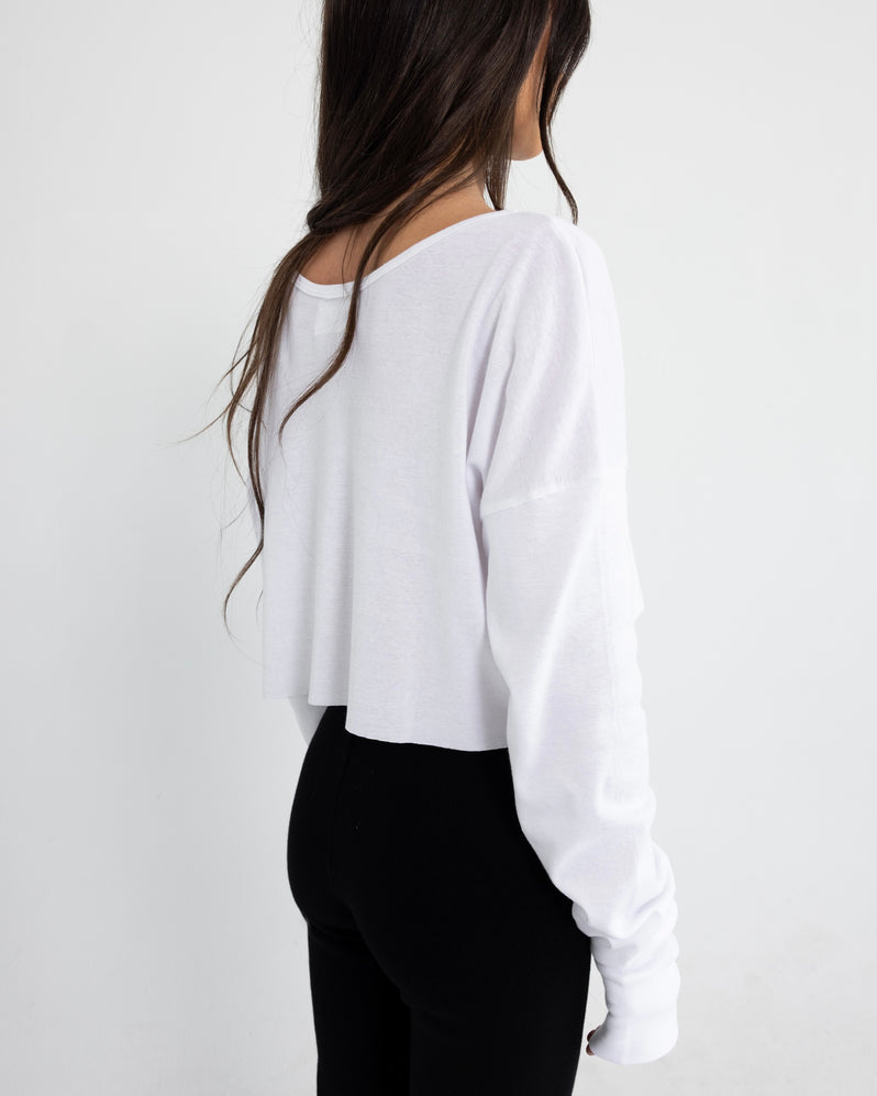 Long Sleeve in White