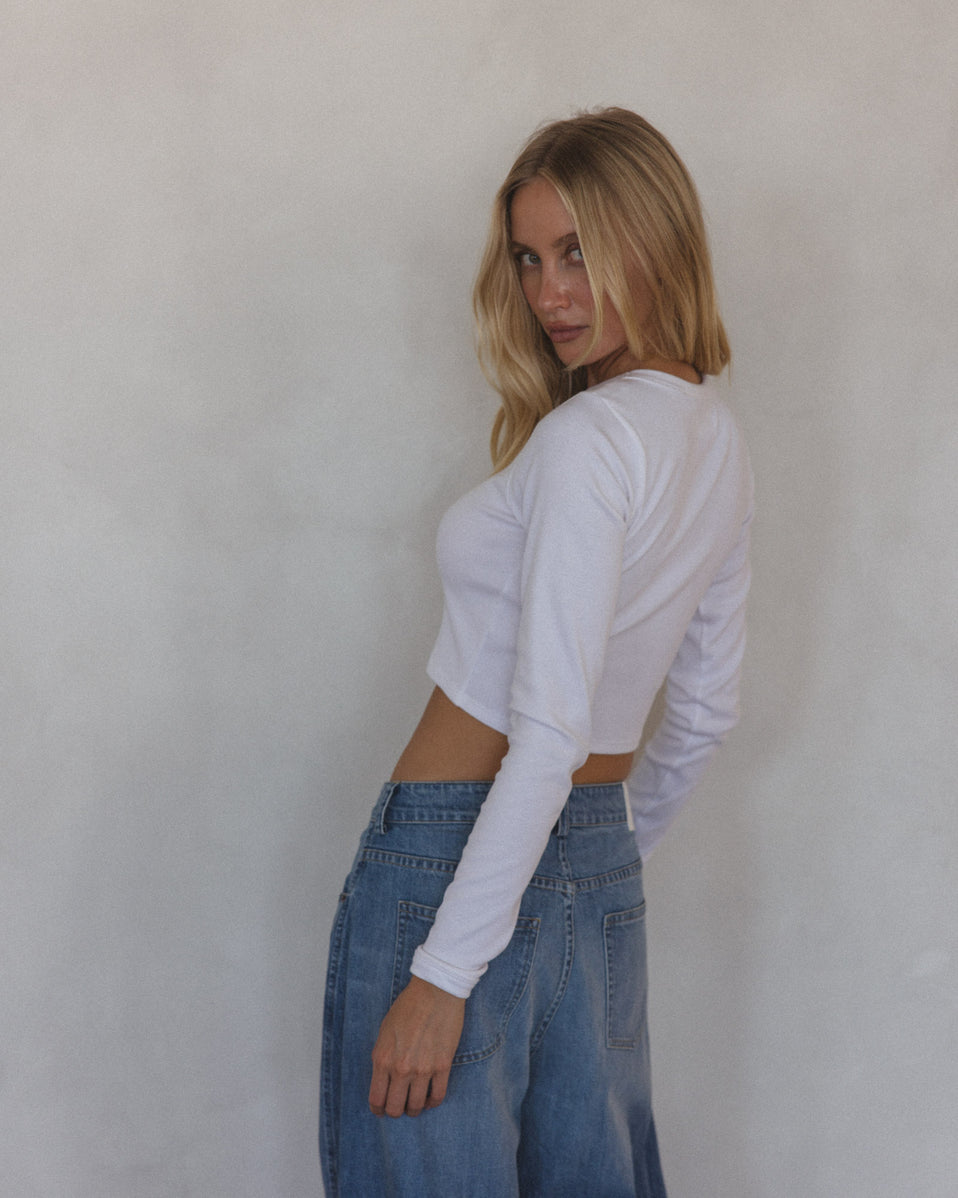 Long Sleeve in White