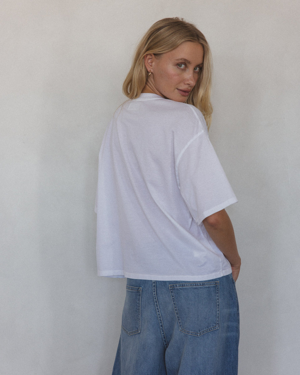 Tee in White
