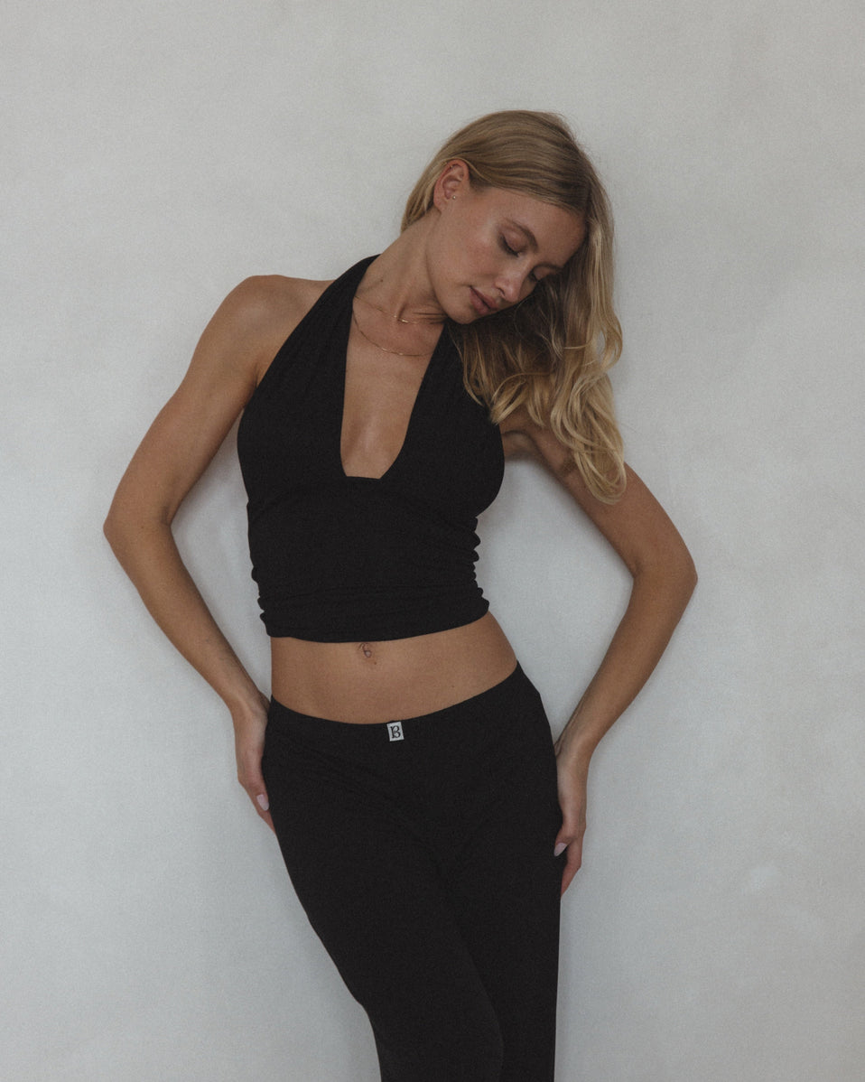 Halter in Black