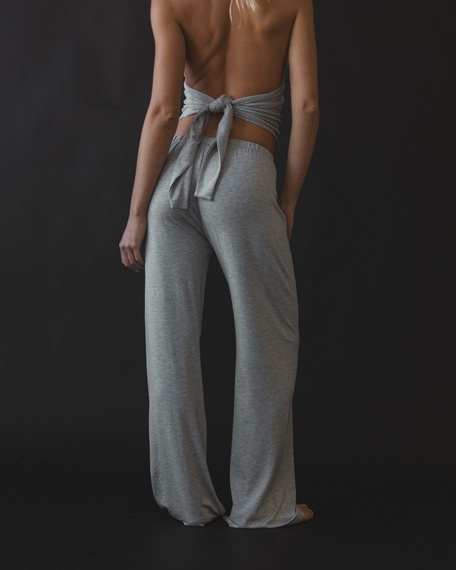 Pant in Heather Grey