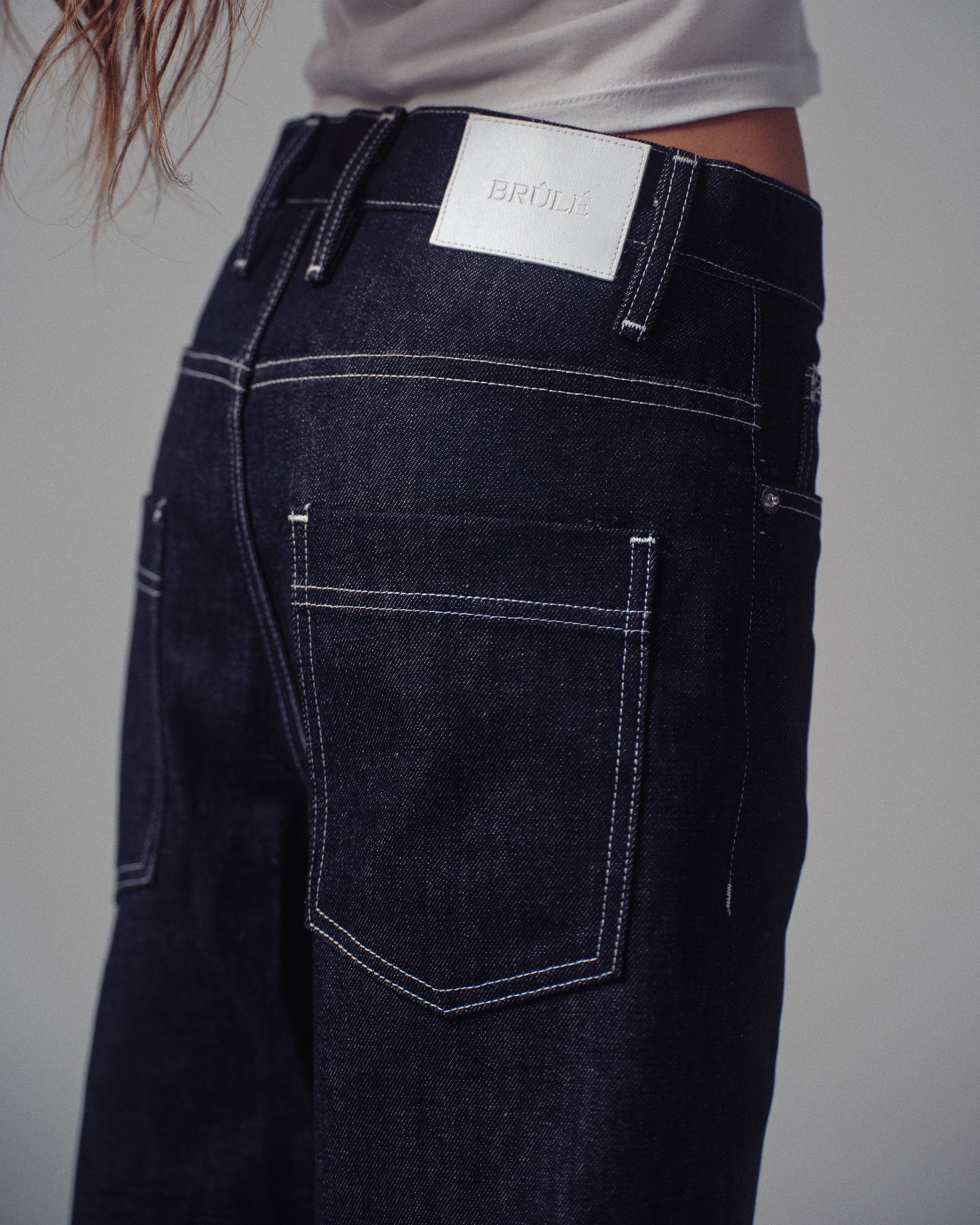 Short in Dark Denim
