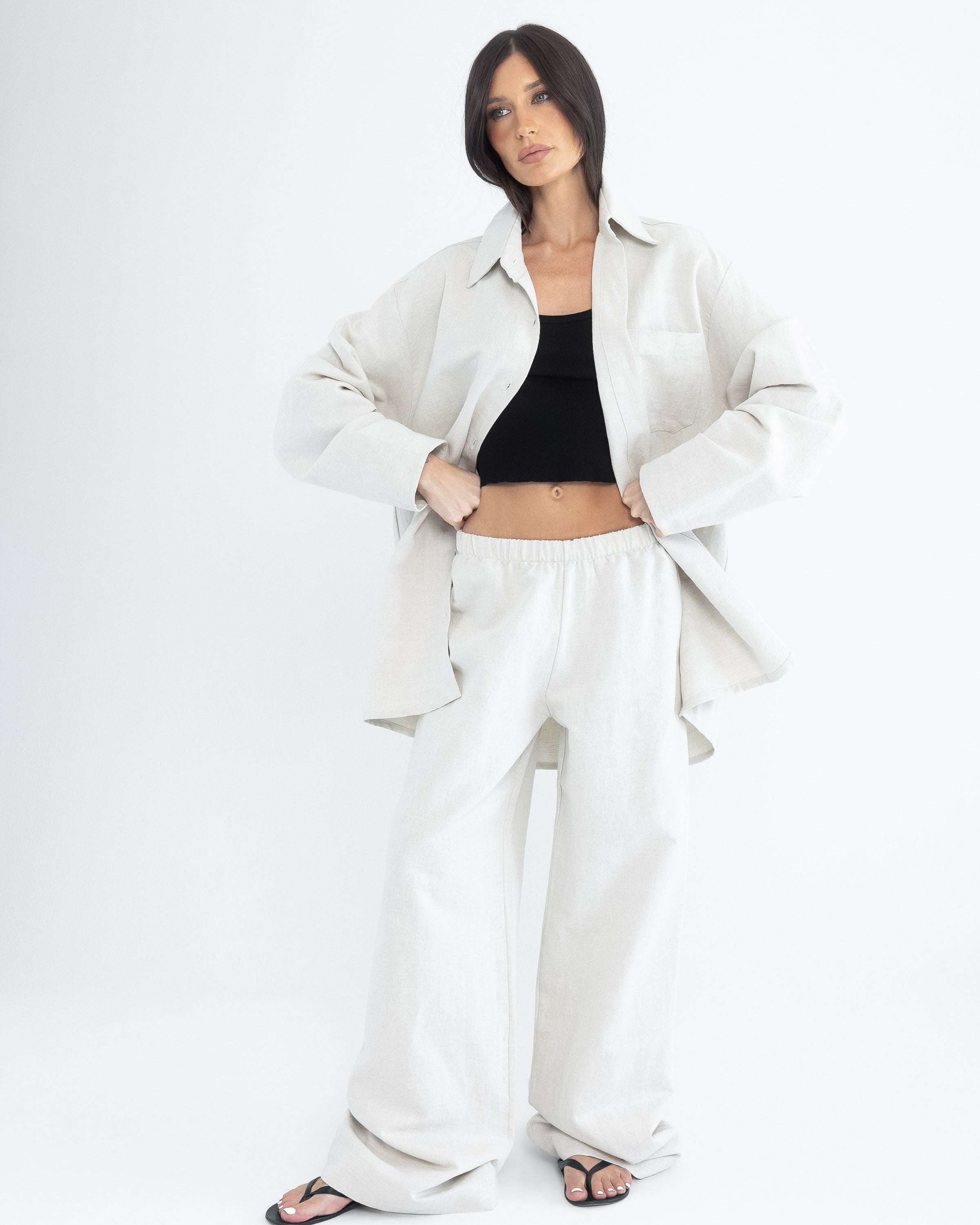 Pant in Natural