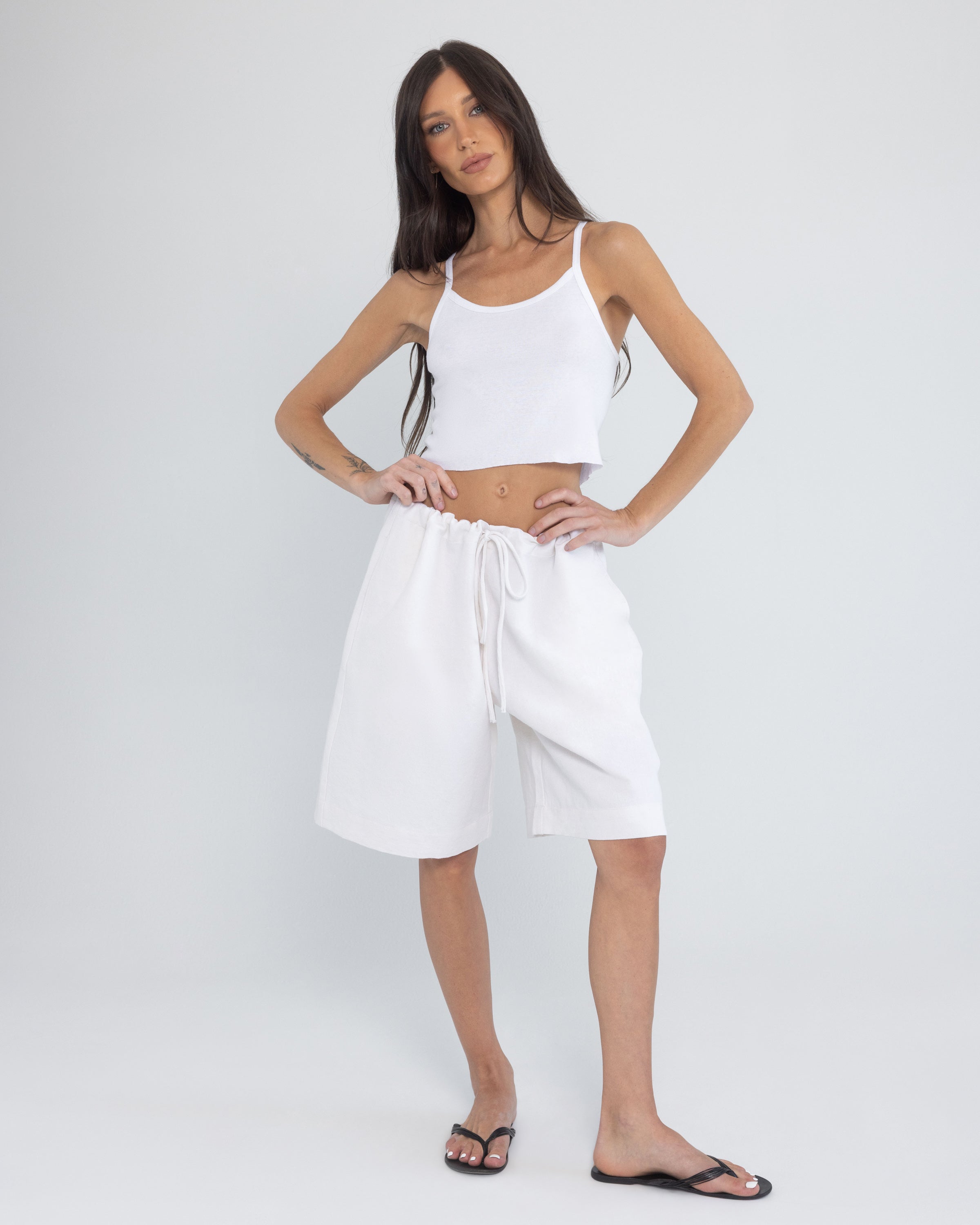 Short in White