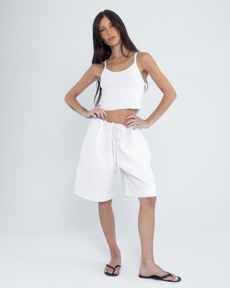 Short in White