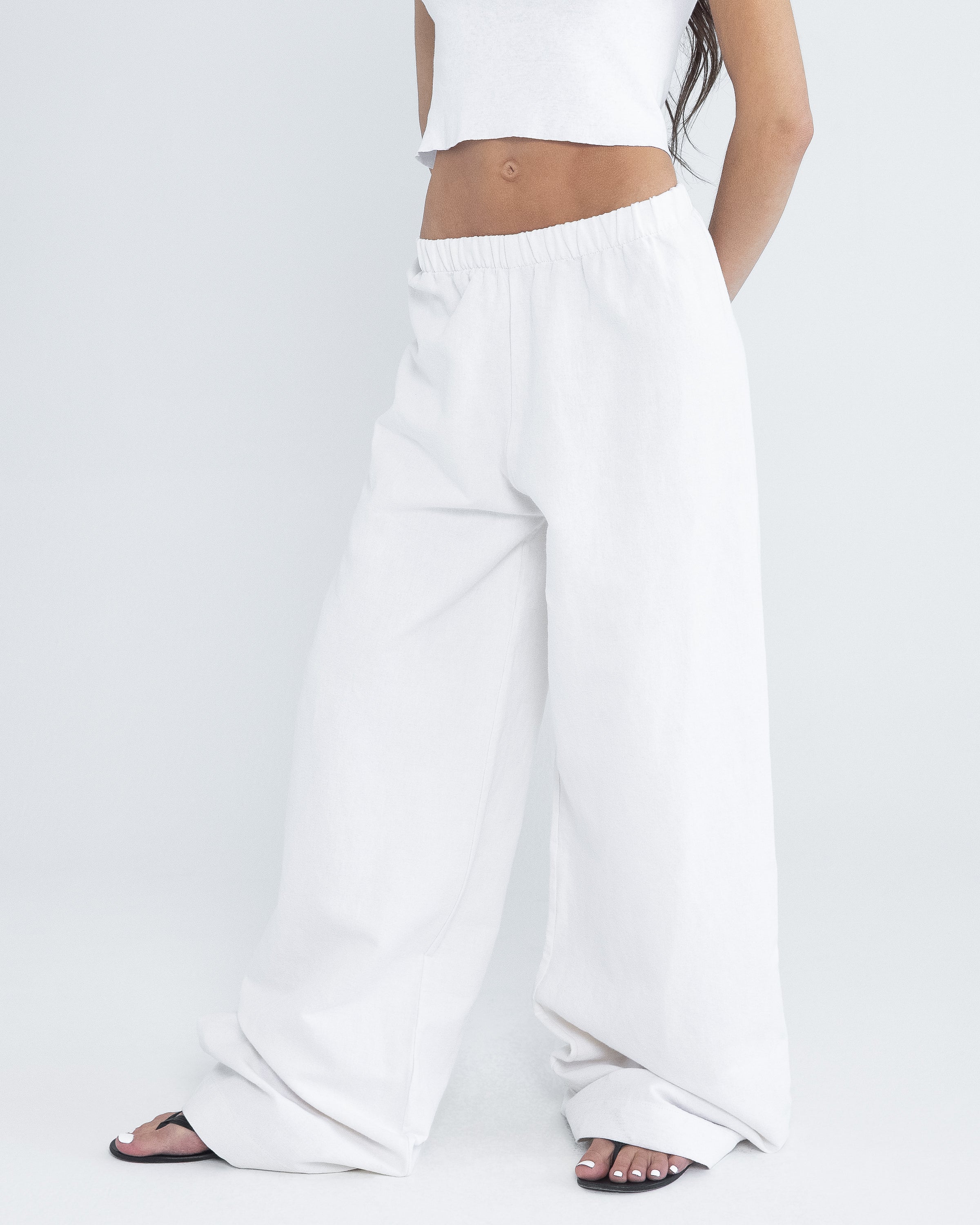 Pant in White