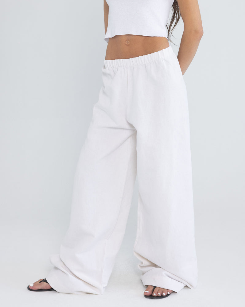 Pant in White