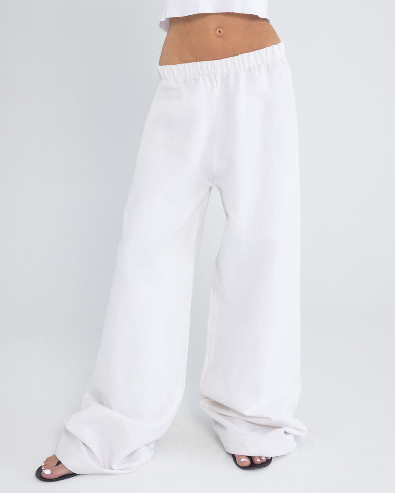 Pant in White