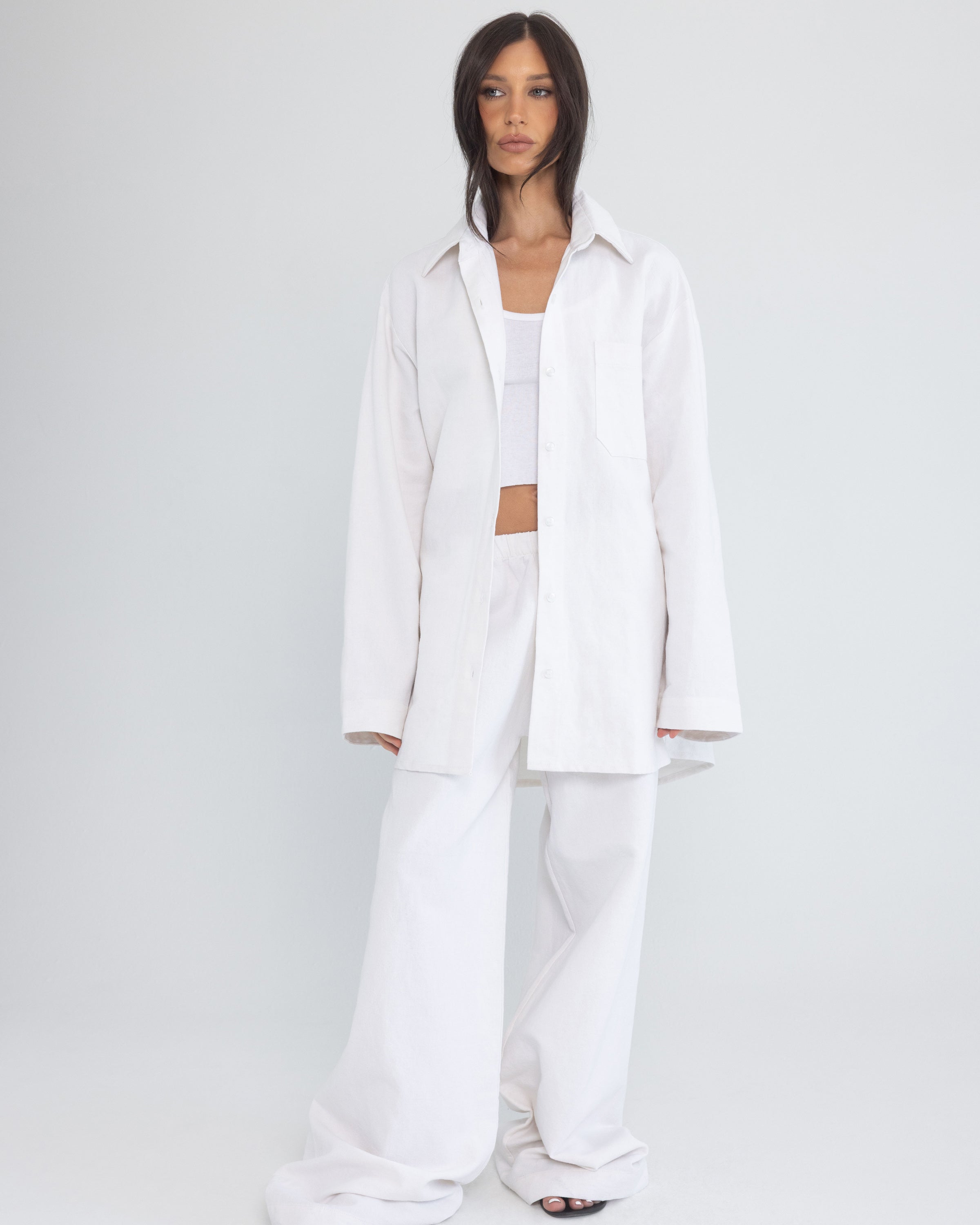 Pant in White