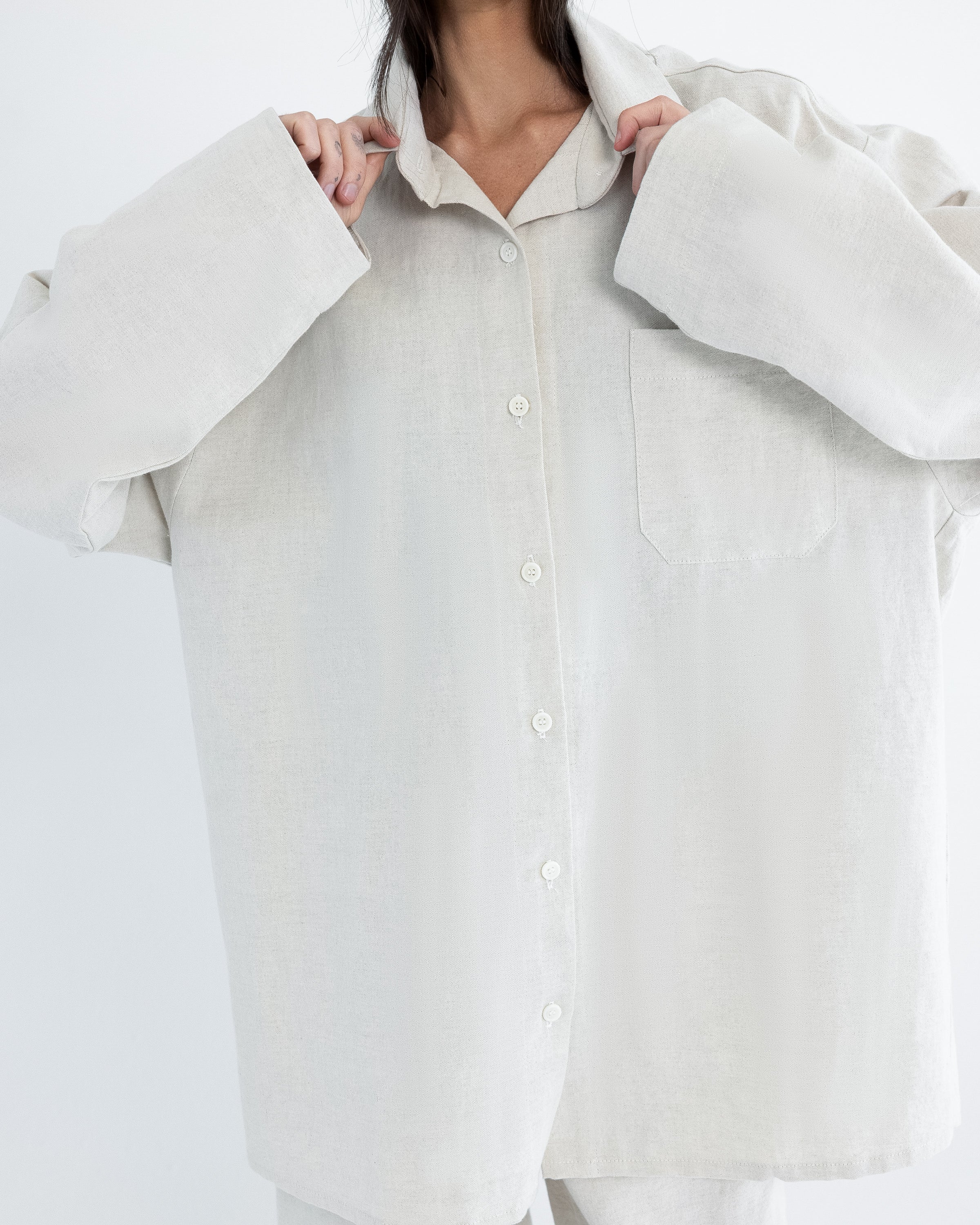 Button Down in Natural