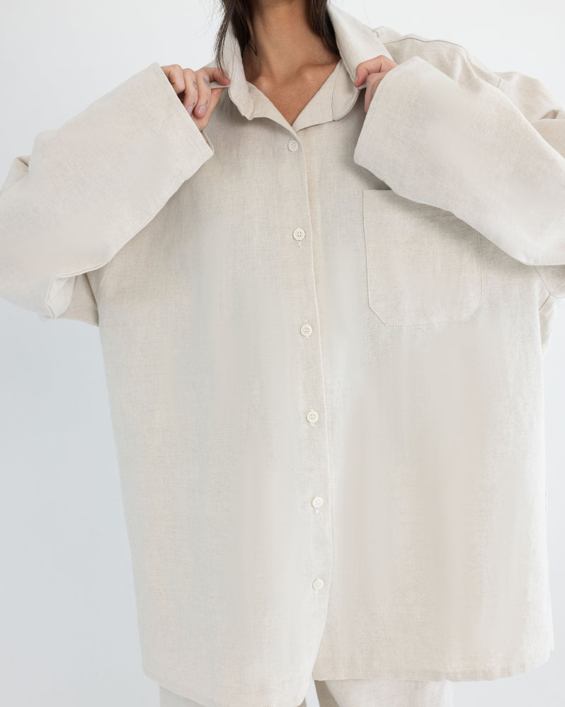 Button Down in Natural