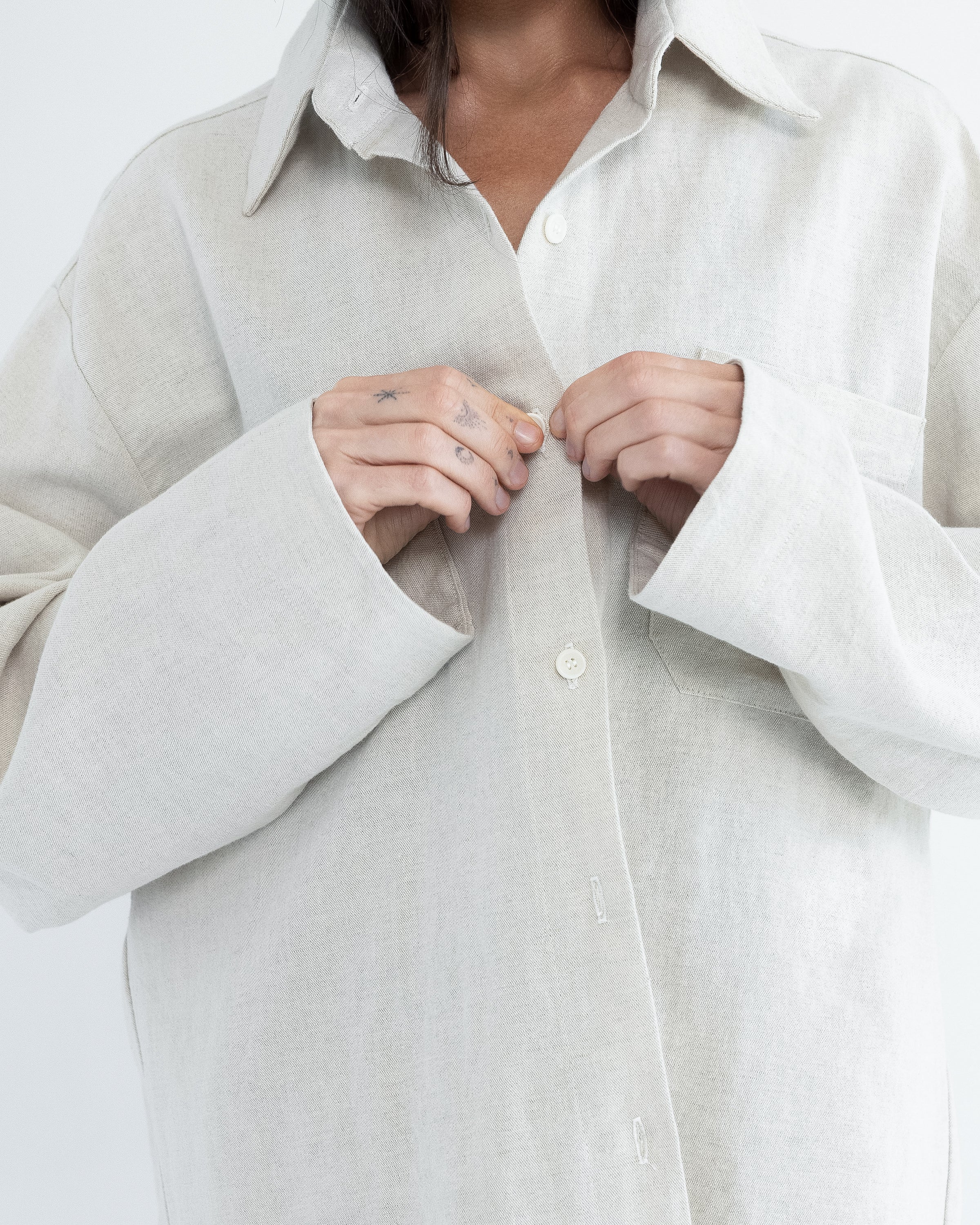 Button Down in Natural